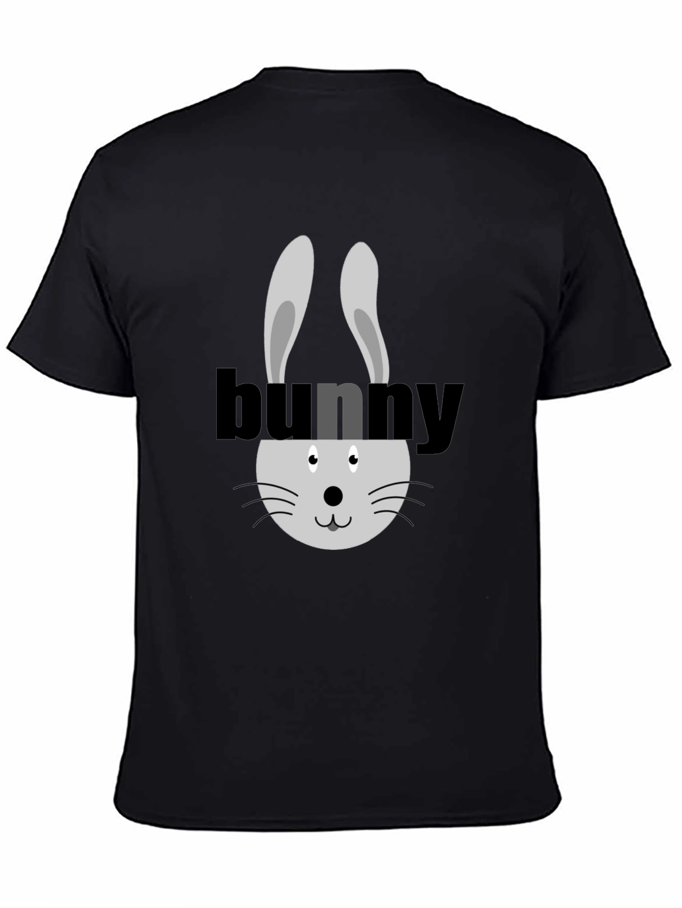 Bunny Graphic Tee - Soft Cotton Blend Comfort