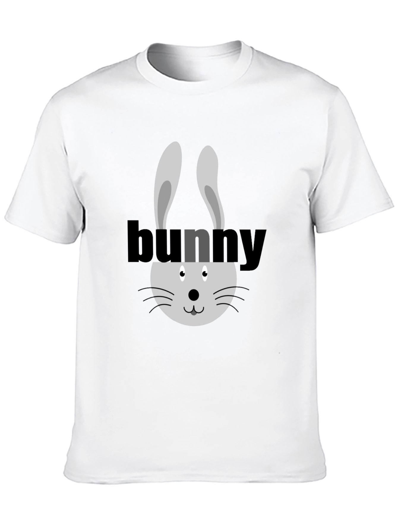 Bunny Graphic Tee - Soft Cotton Blend Comfort