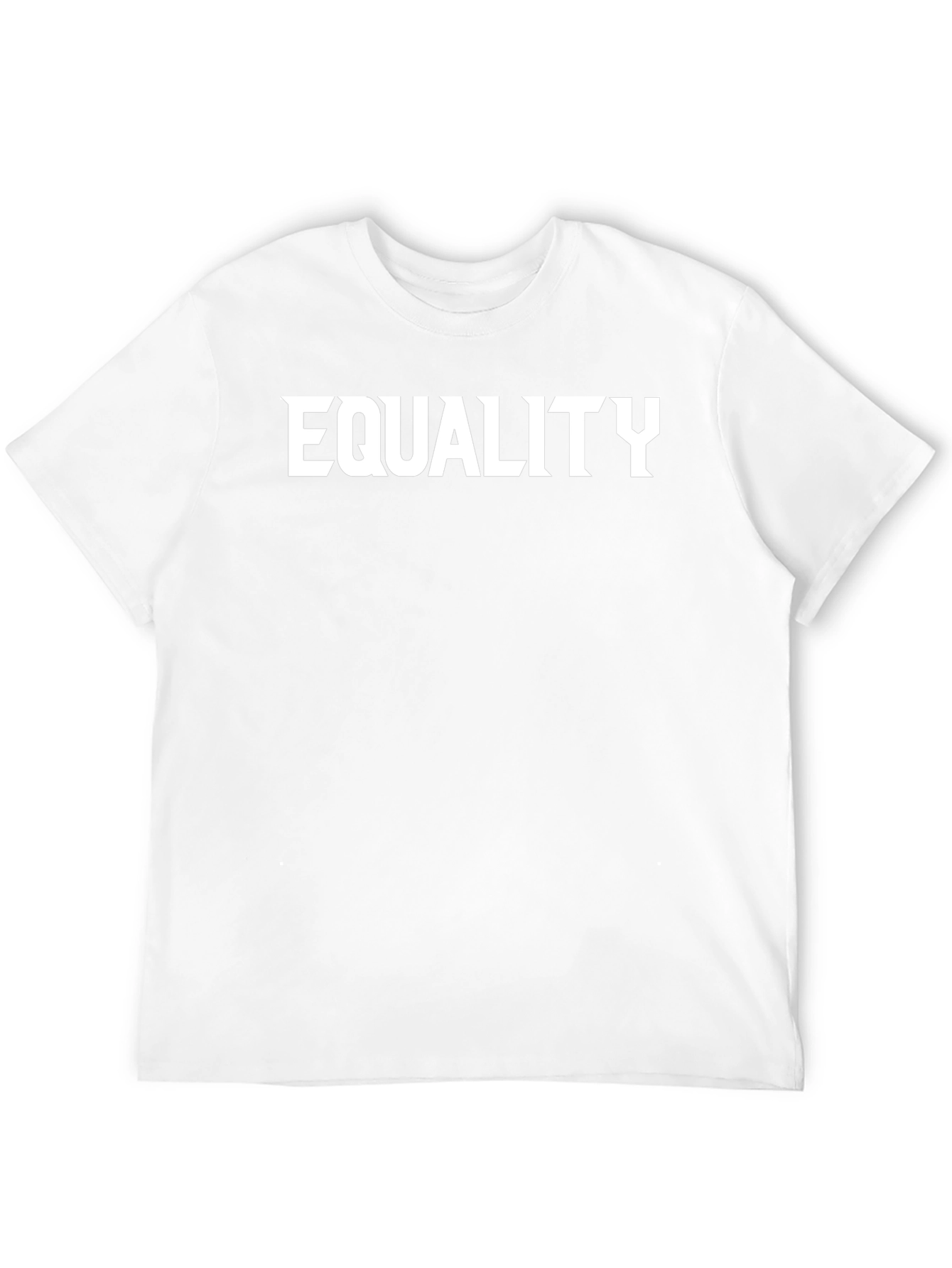 Equality Black Tee - Statement Graphic T-Shirt