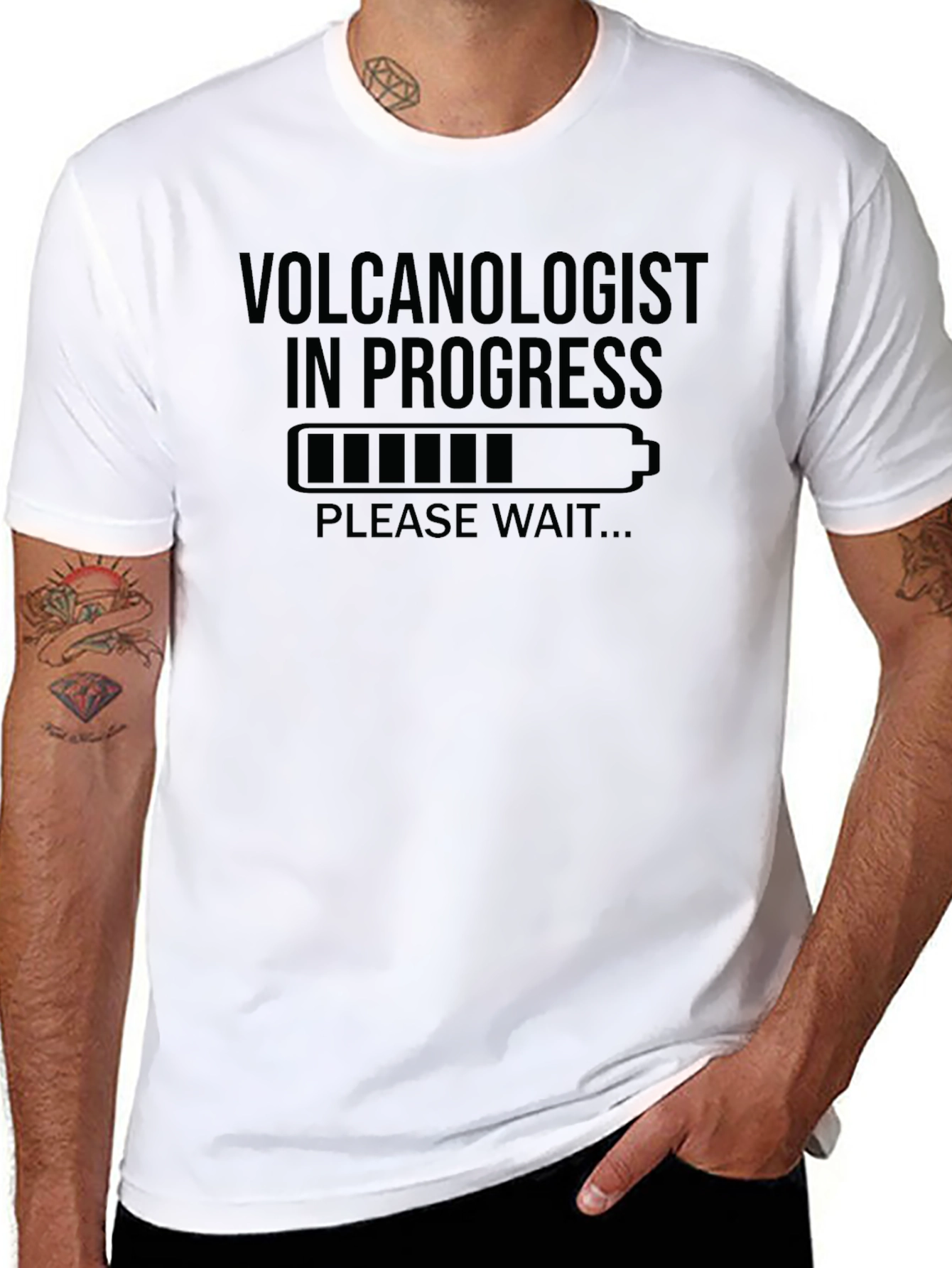 Volcanologist In Progress Funny T-Shirt