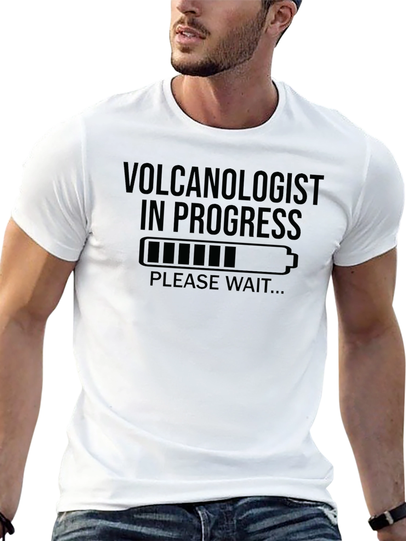 Volcanologist In Progress Funny T-Shirt