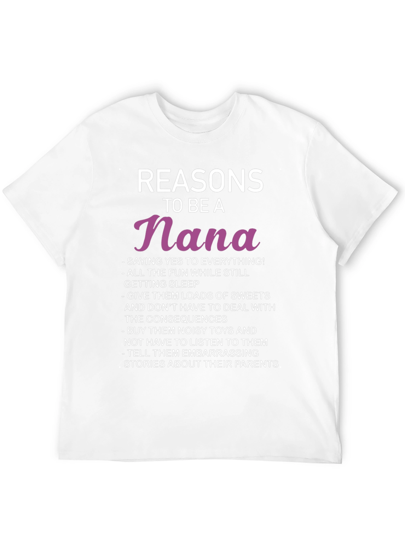 Reasons To Be A Nana T-Shirt