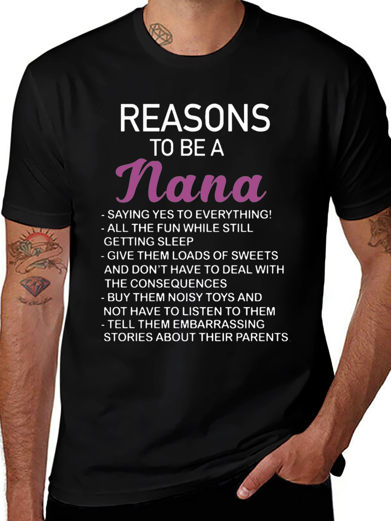 Reasons To Be A Nana T-Shirt