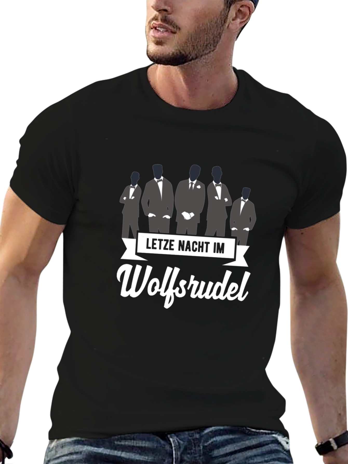 Wolfsrudel Bachelor Party T-Shirt
