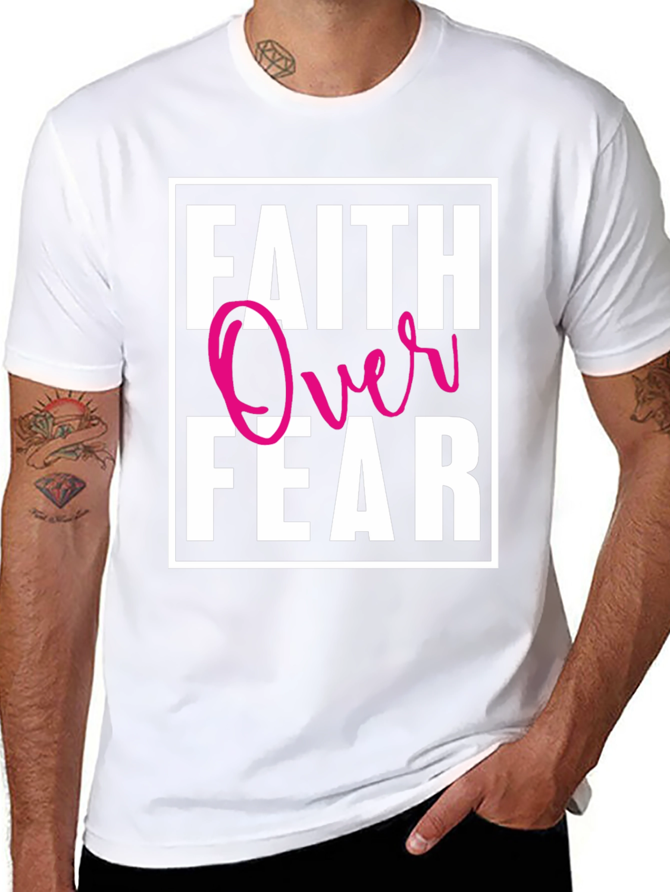 Faith Over Fear Graphic Tee