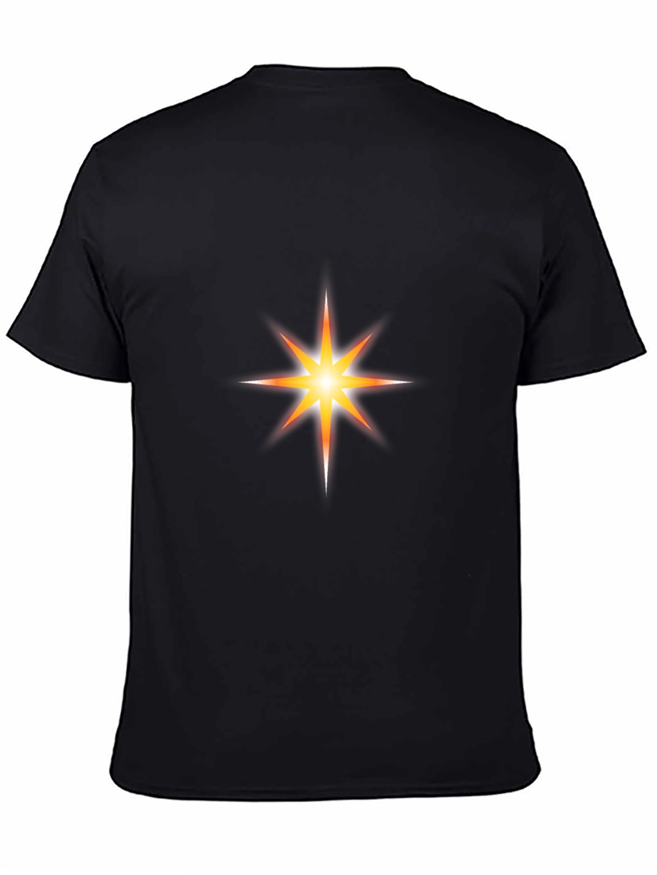 Starburst Graphic Black T-Shirt