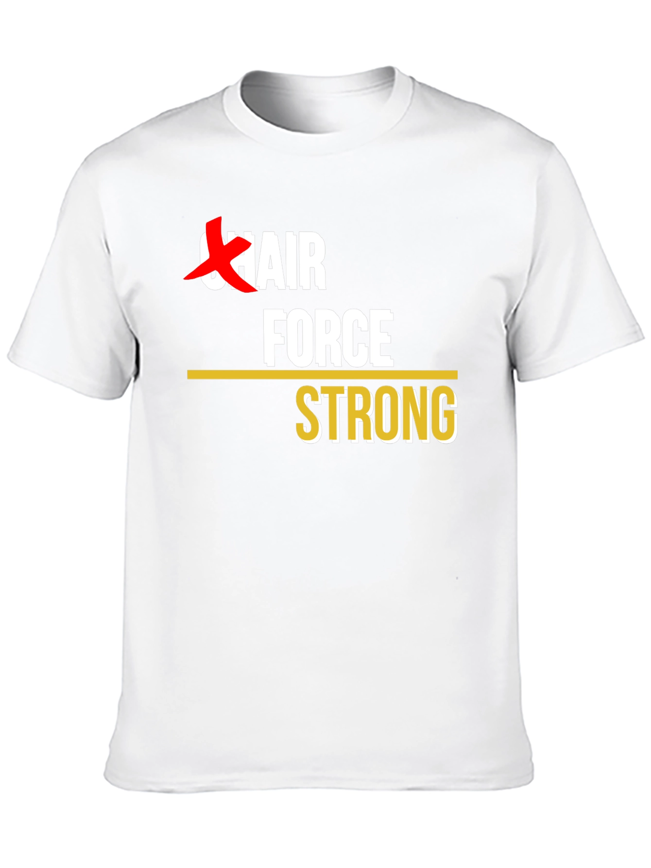 Chair Force Strong T-Shirt - Black