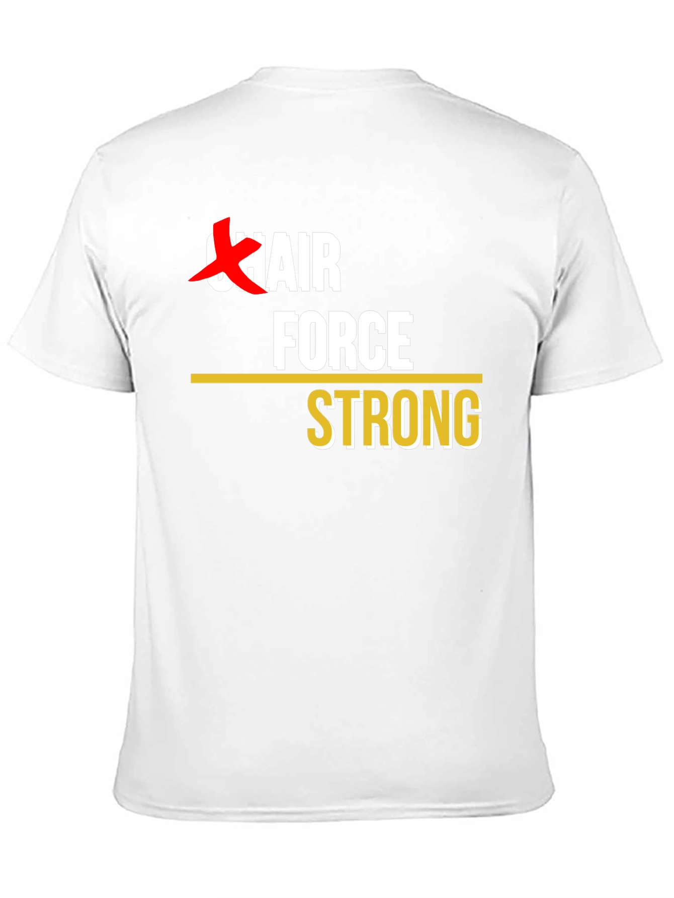 Chair Force Strong T-Shirt - Black