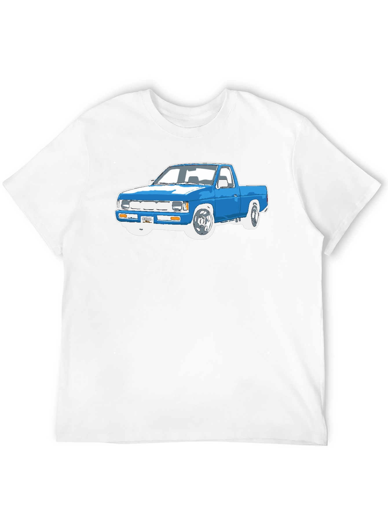 Truck Graphic Tee - Classic Design Black Shirt