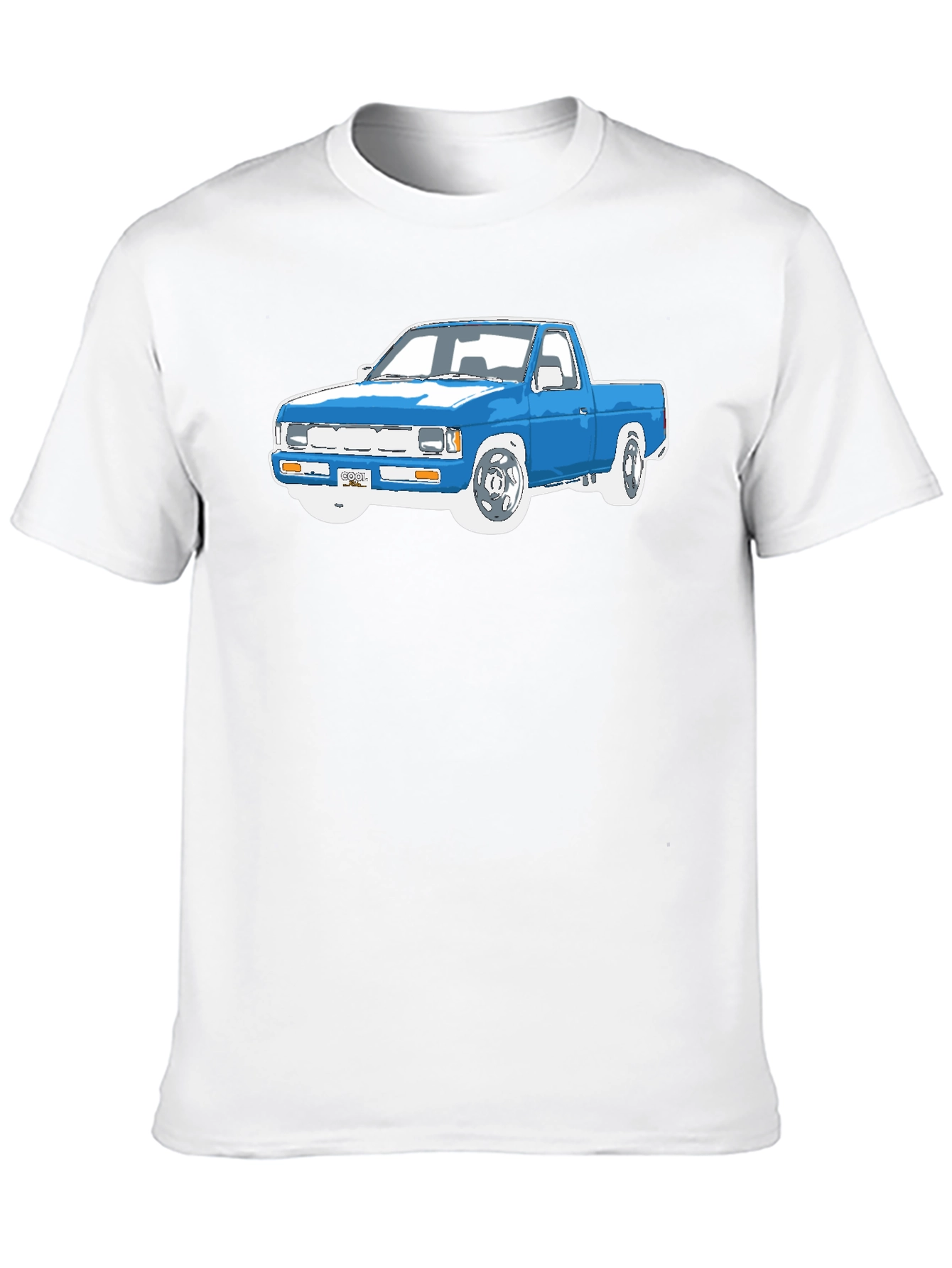 Truck Graphic Tee - Classic Design Black Shirt