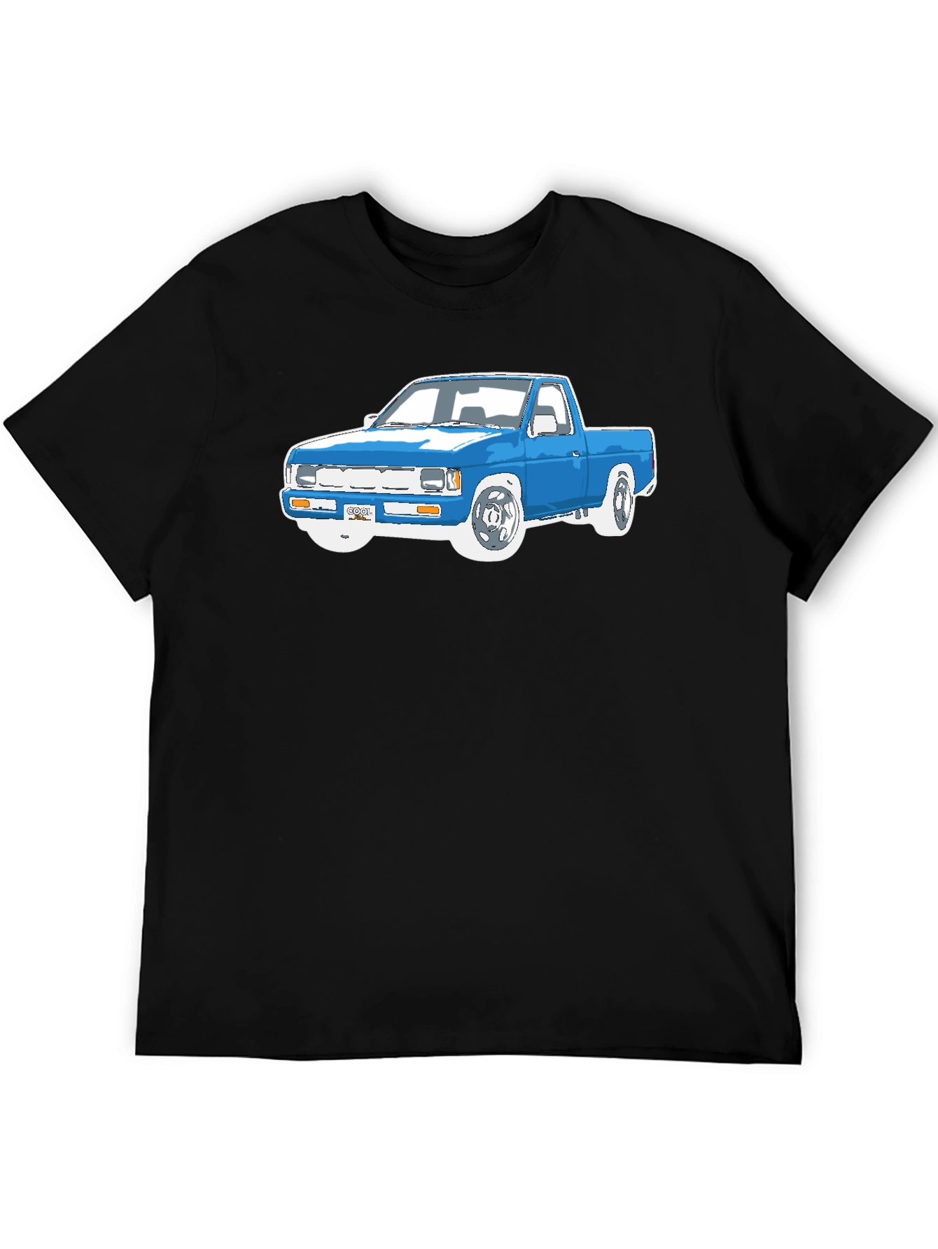 Truck Graphic Tee - Classic Design Black Shirt