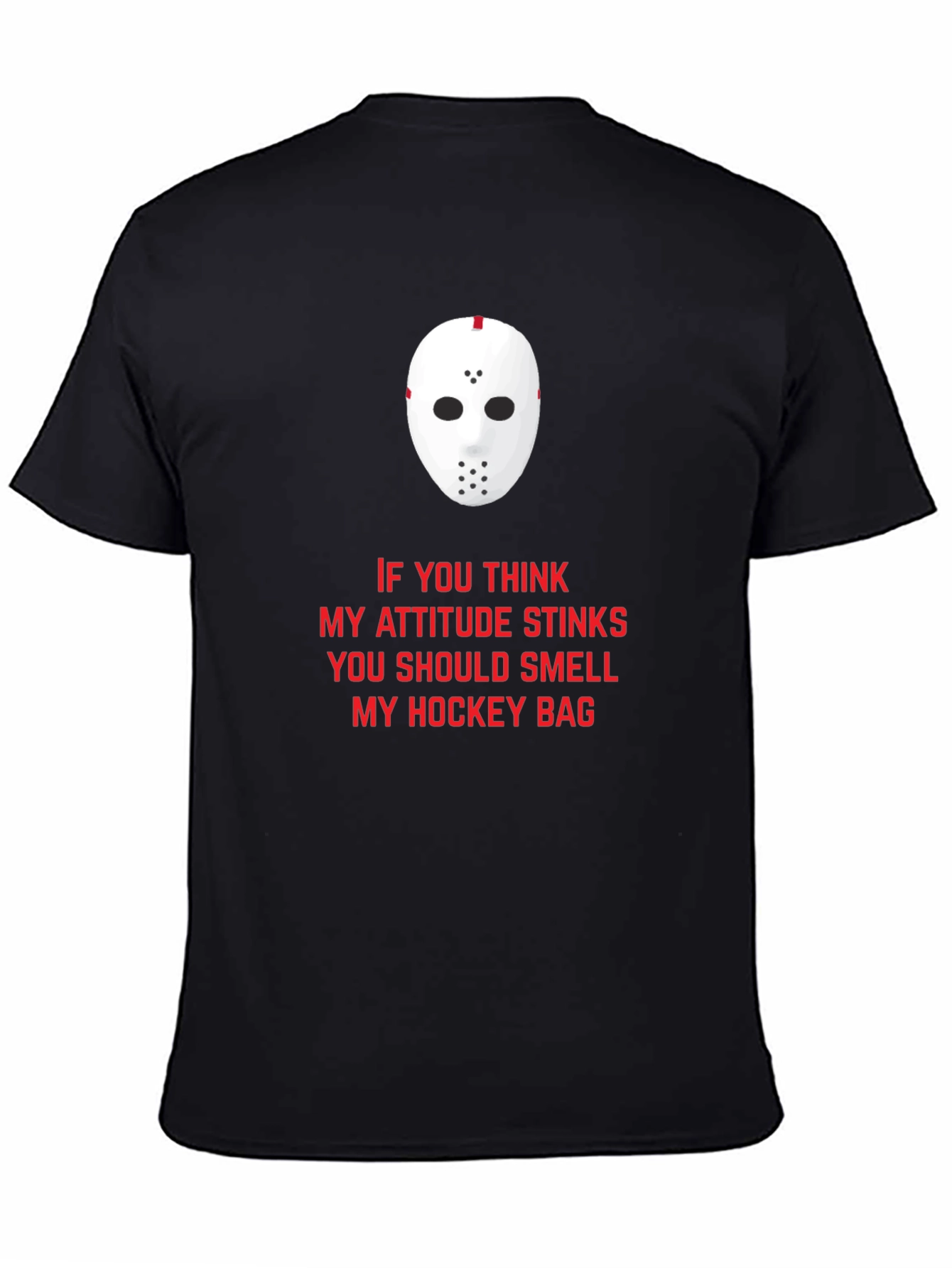 Hockey Attitude Graphic T-Shirt