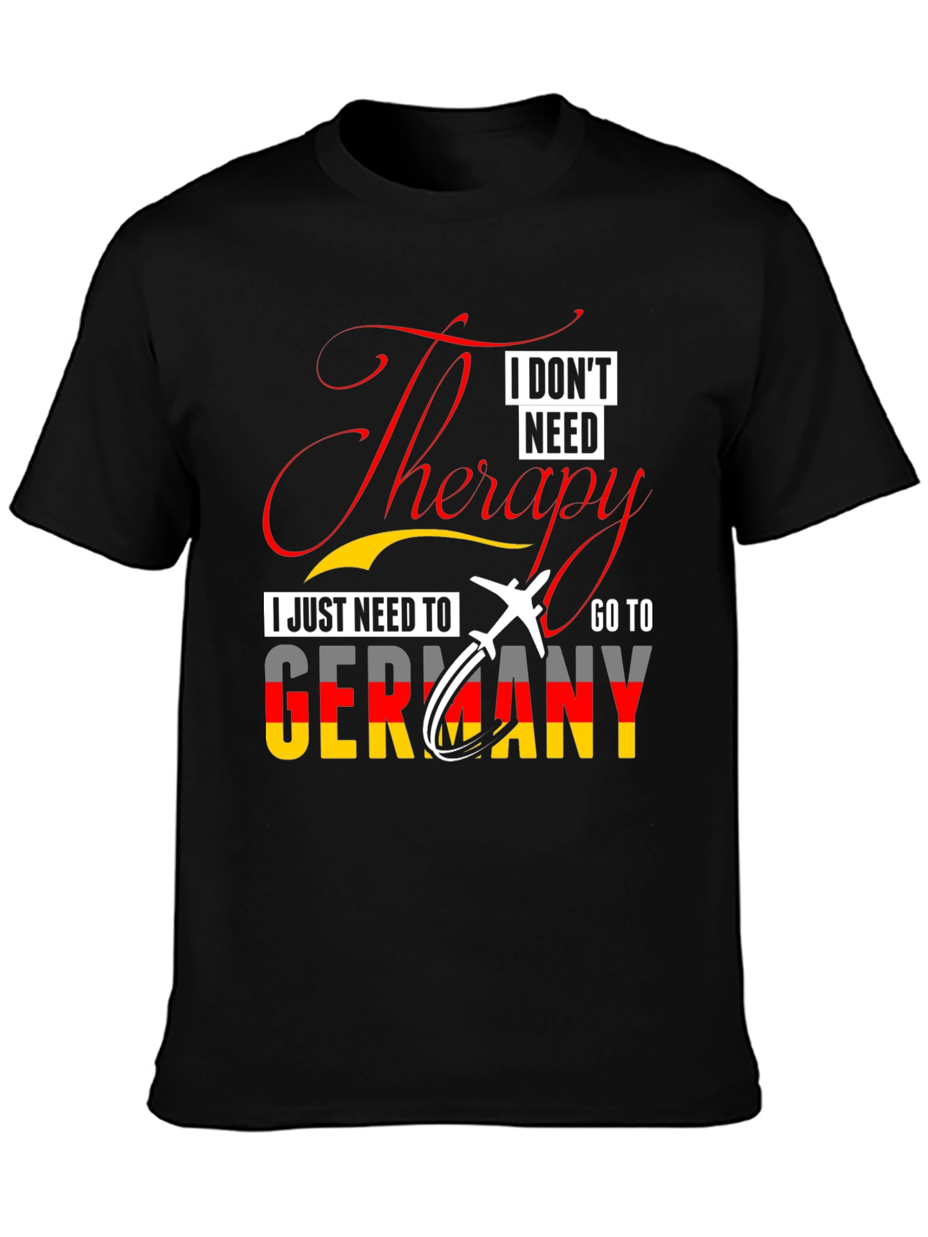 Germany Therapy T-Shirt | Travel Lover Tee