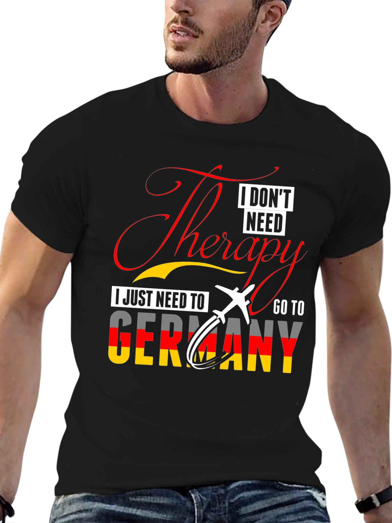 Germany Therapy T-Shirt | Travel Lover Tee
