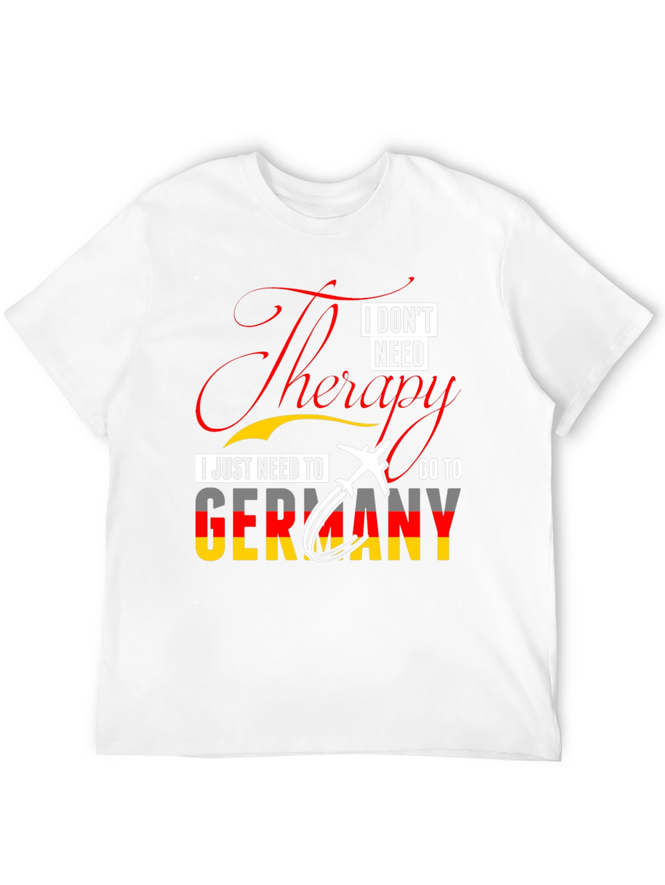 Germany Therapy T-Shirt | Travel Lover Tee