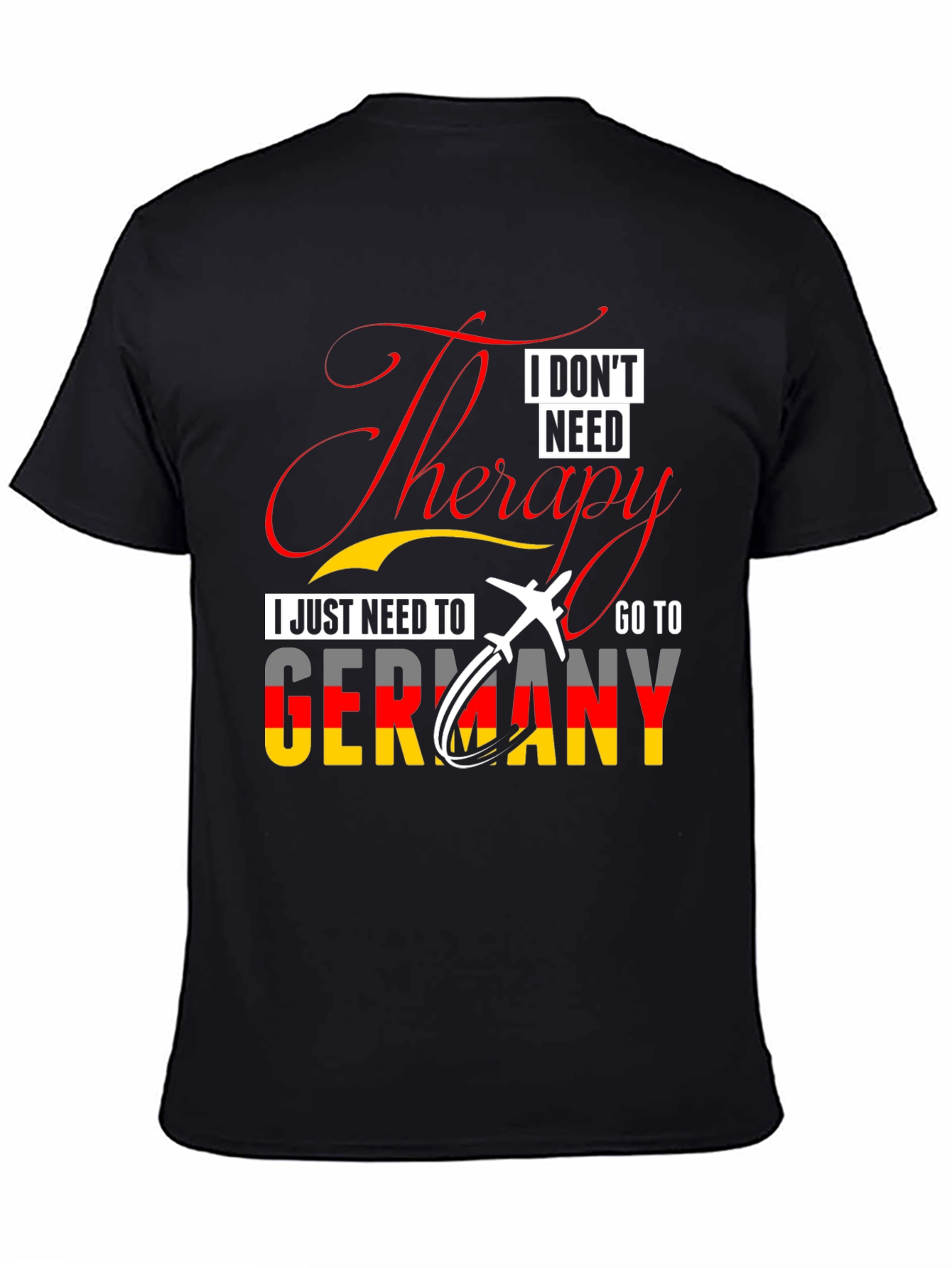 Germany Therapy T-Shirt | Travel Lover Tee