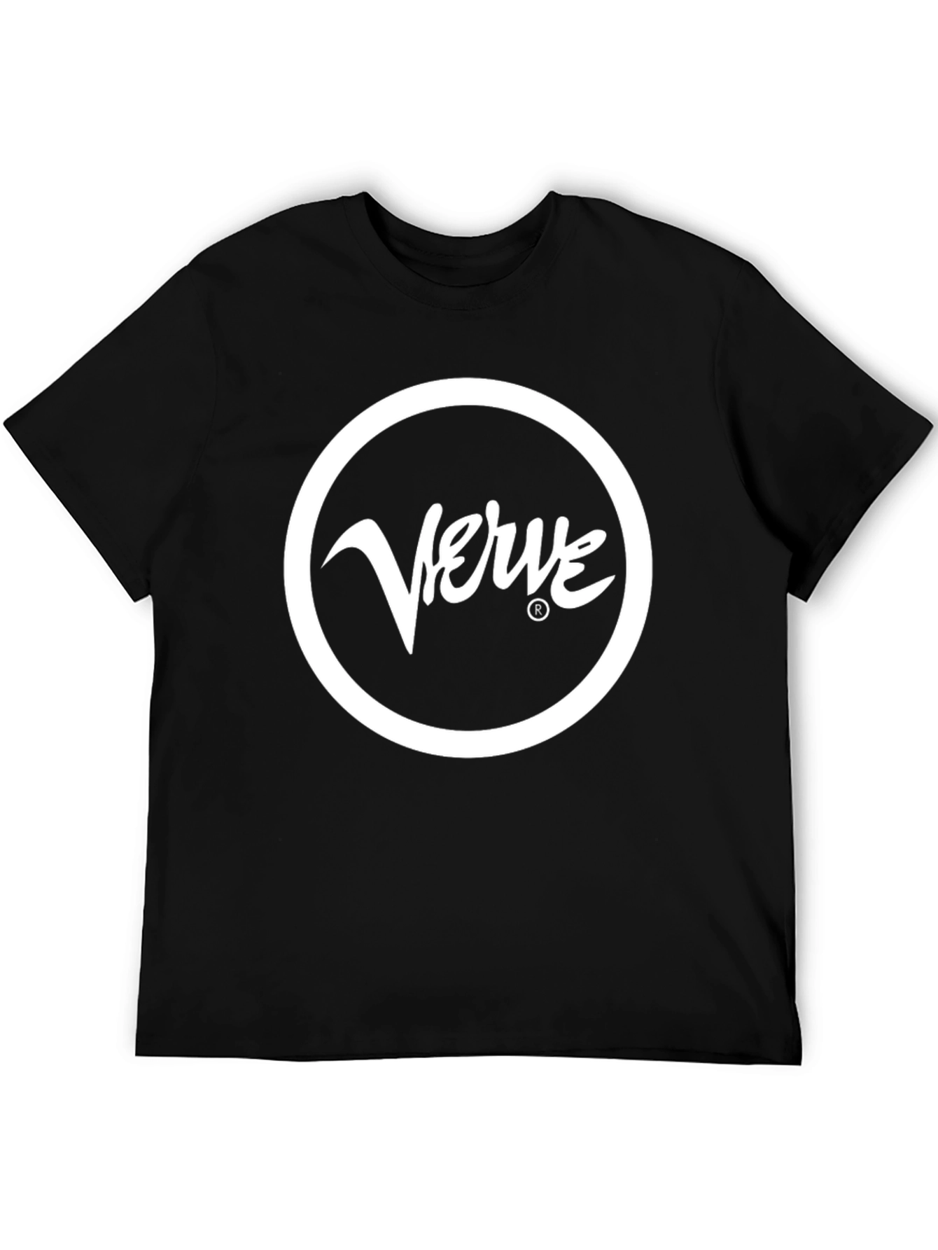 Verve Logo Black T-Shirt - Stylish Graphic Tee