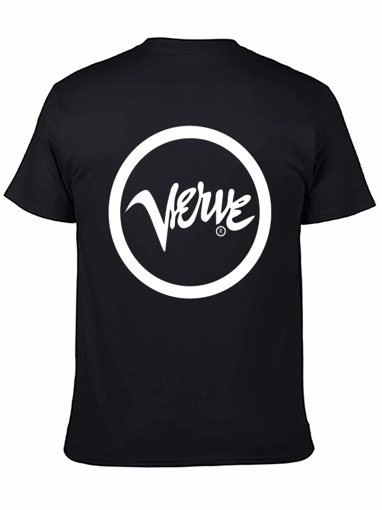 Verve Logo Black T-Shirt - Stylish Graphic Tee