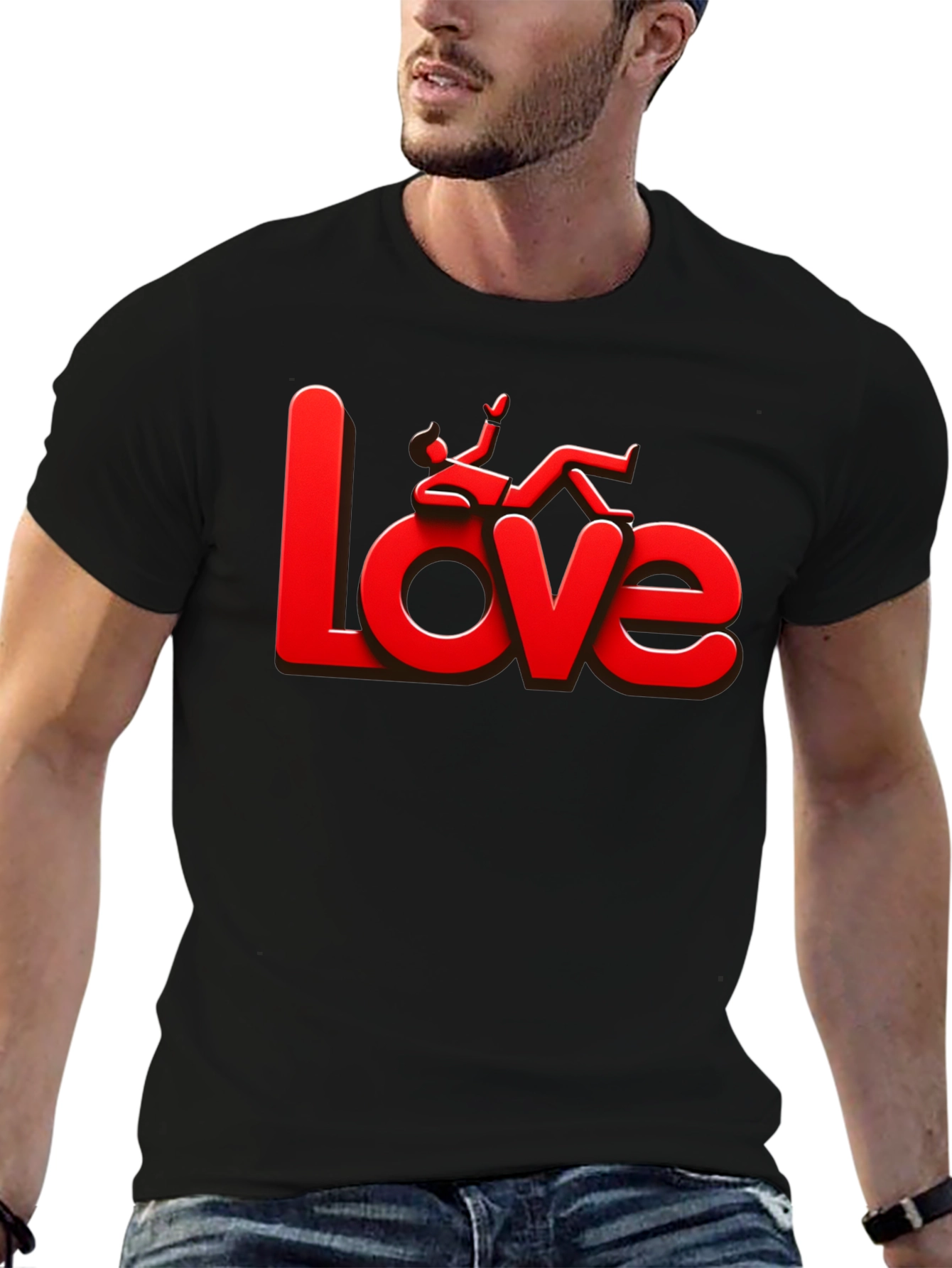 Love T-Shirt - Graphic Novelty Tee