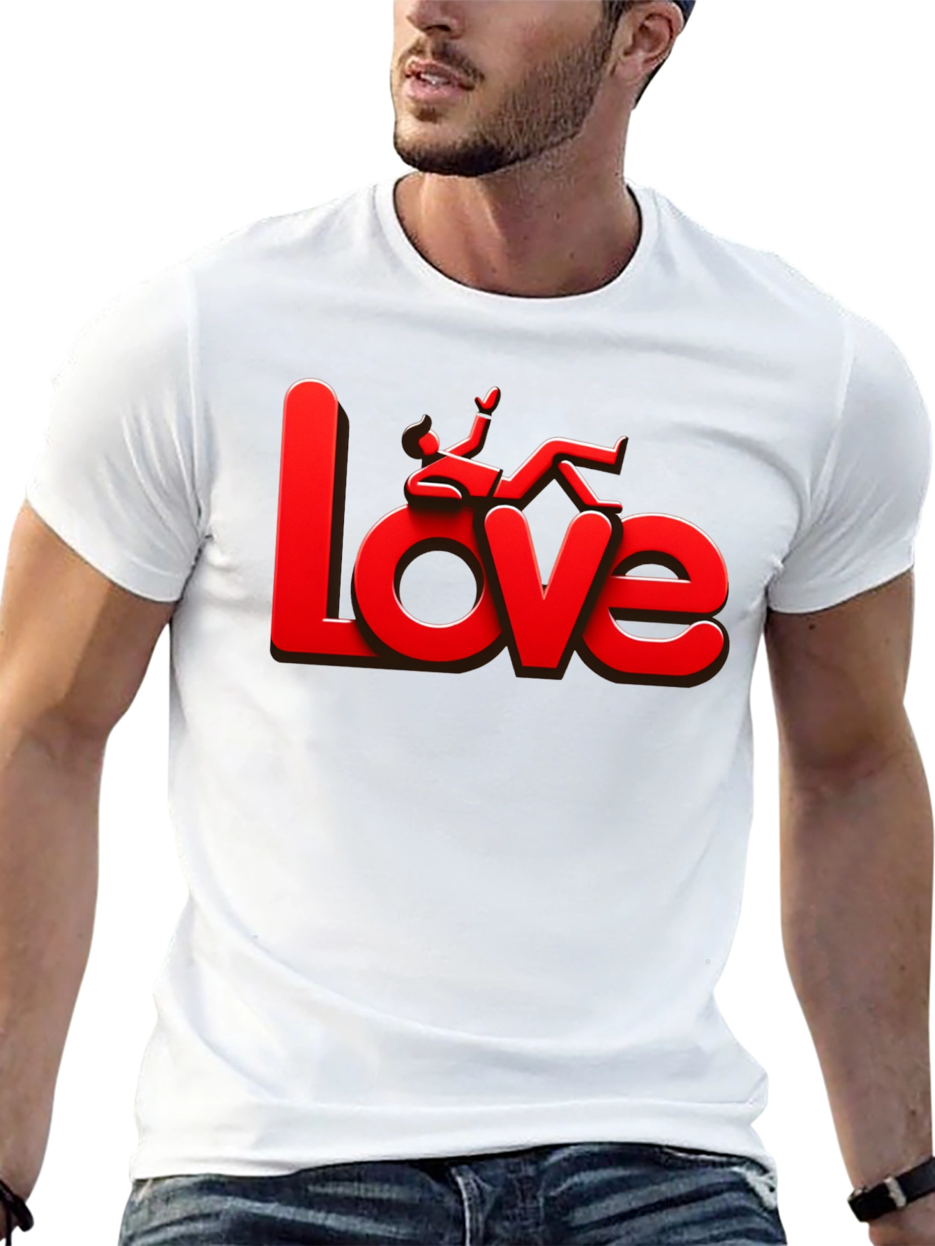 Love T-Shirt - Graphic Novelty Tee