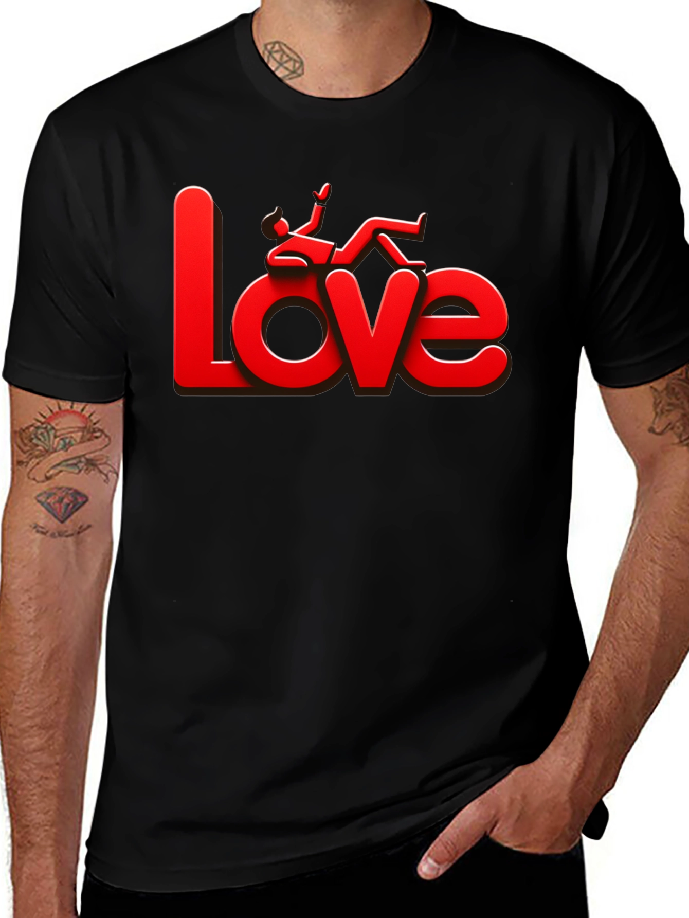 Love T-Shirt - Graphic Novelty Tee