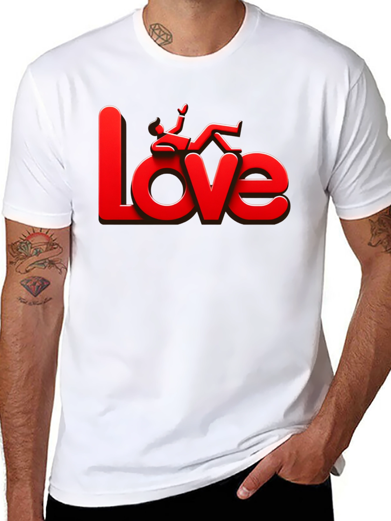 Love T-Shirt - Graphic Novelty Tee