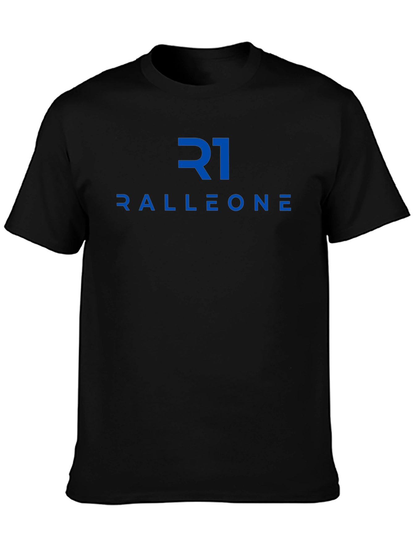 Ralleone Black T-Shirt - Stylish Graphic Tee