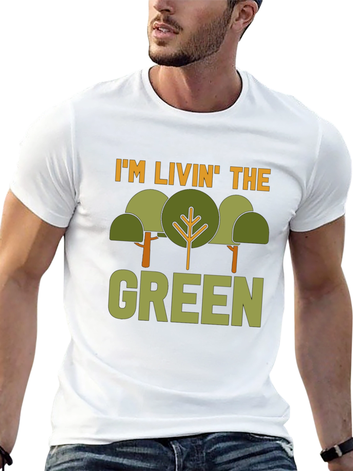 Im Livin The Green T-Shirt - Nature Lover Tee