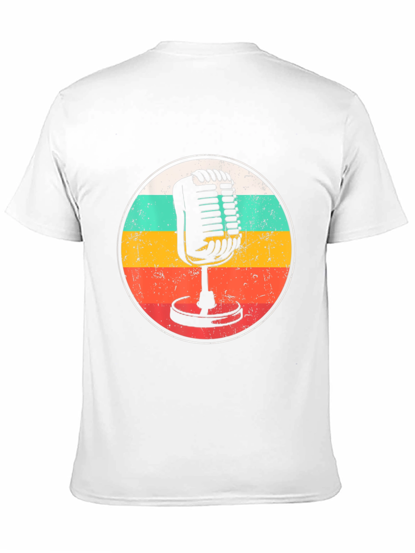 Retro Microphone Graphic Tee