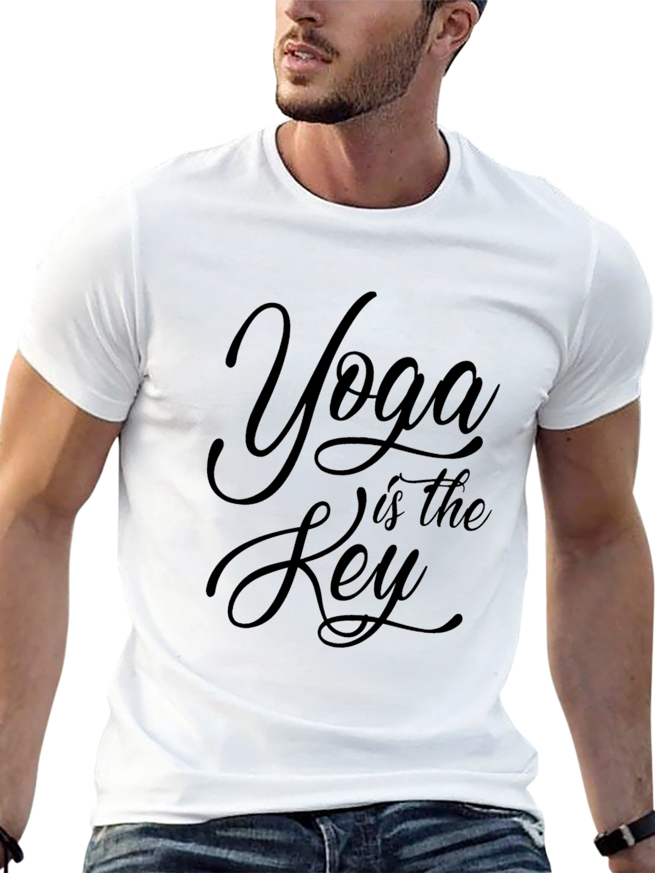 Yoga Is The Key Graphic T-Shirt