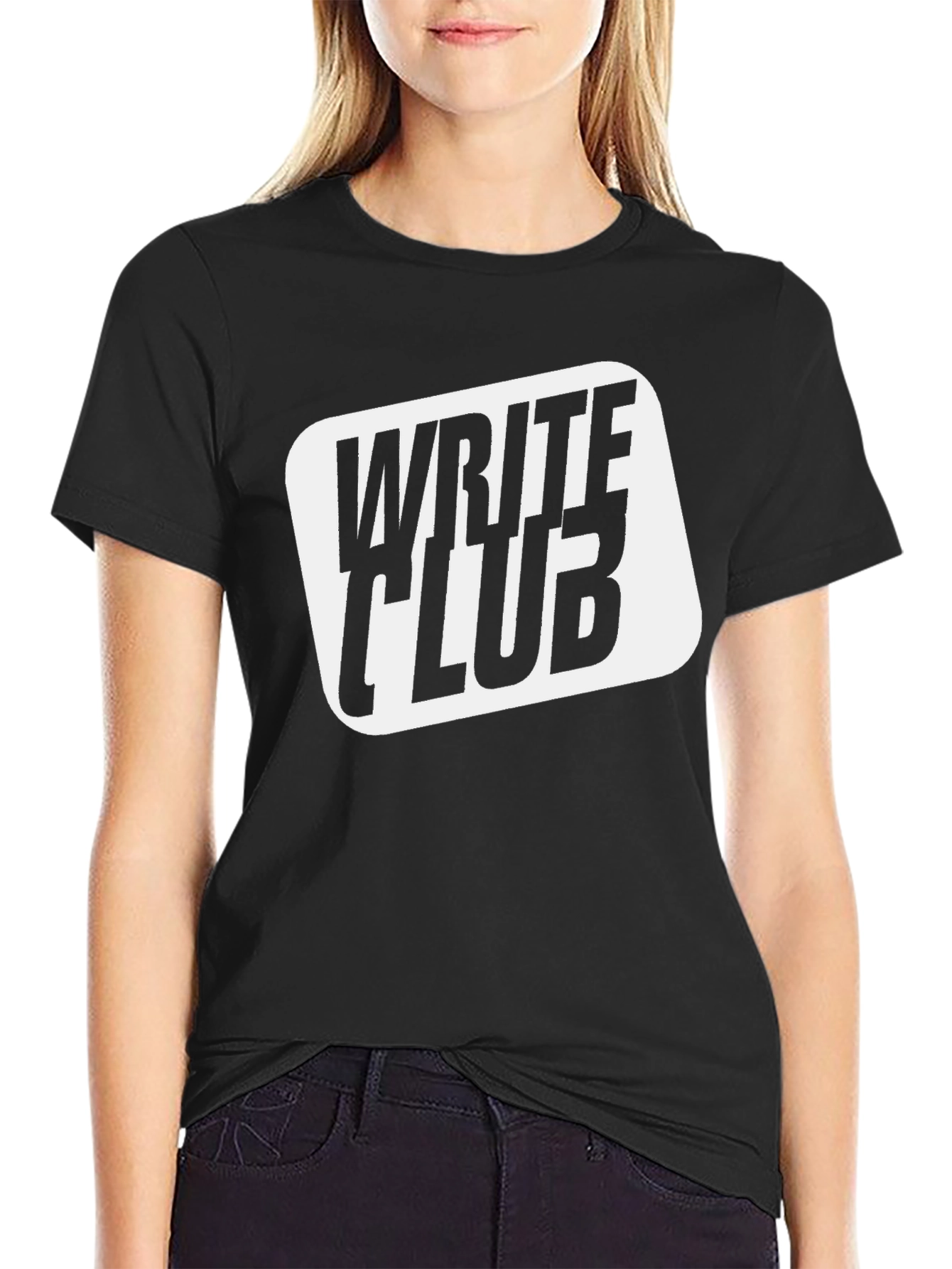 Write Club Black Graphic T-Shirt