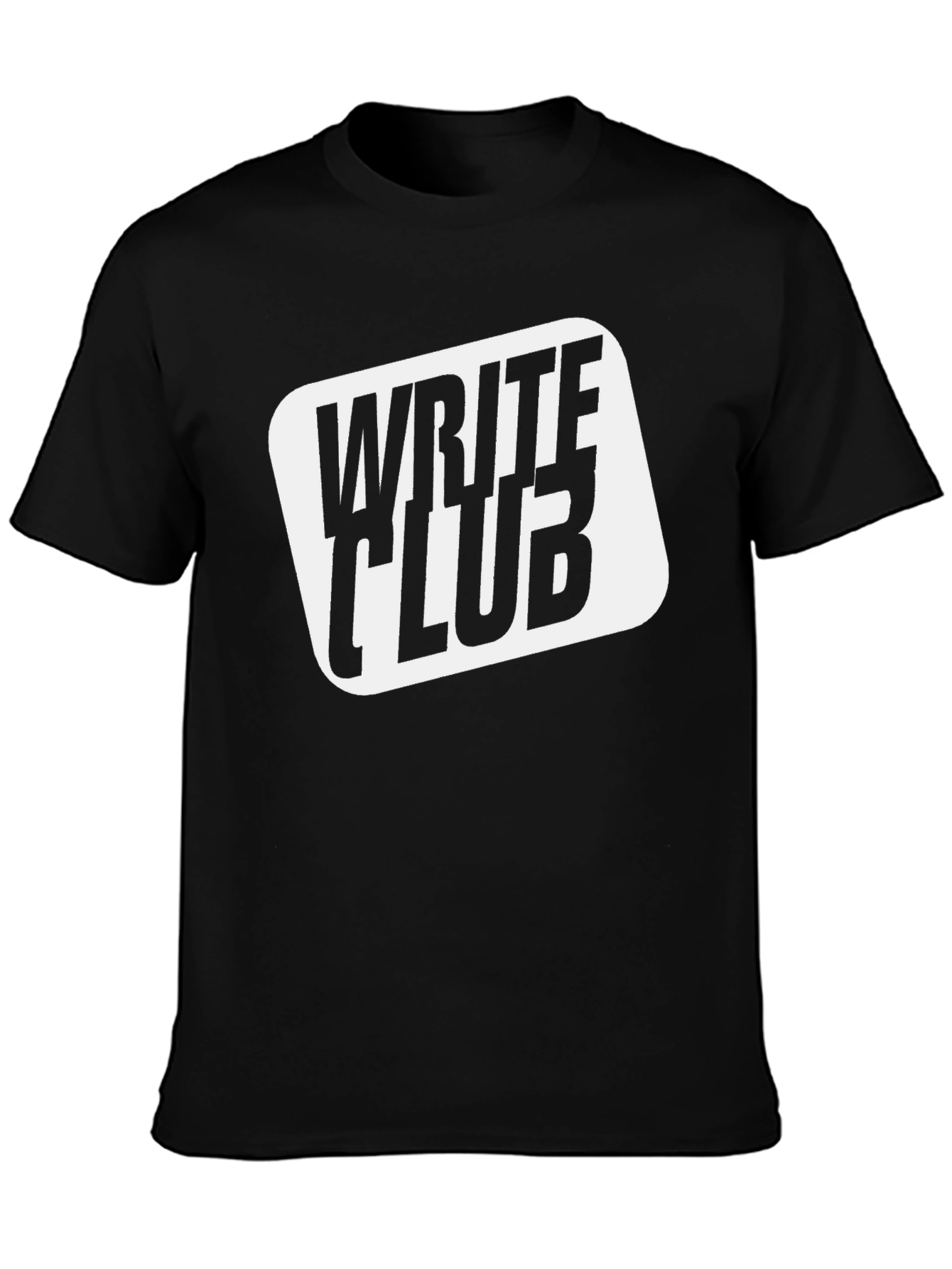 Write Club Black Graphic T-Shirt