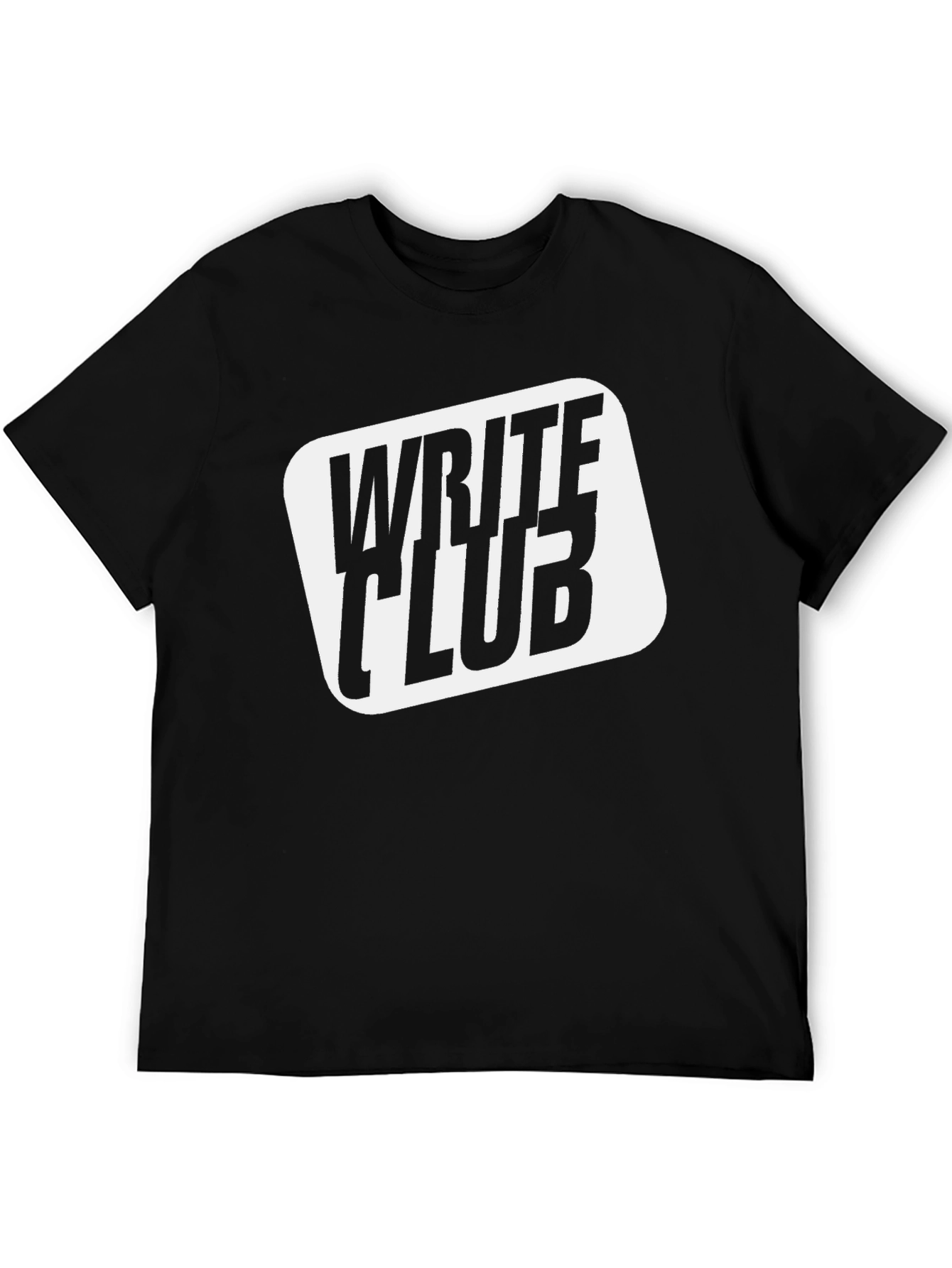 Write Club Black Graphic T-Shirt