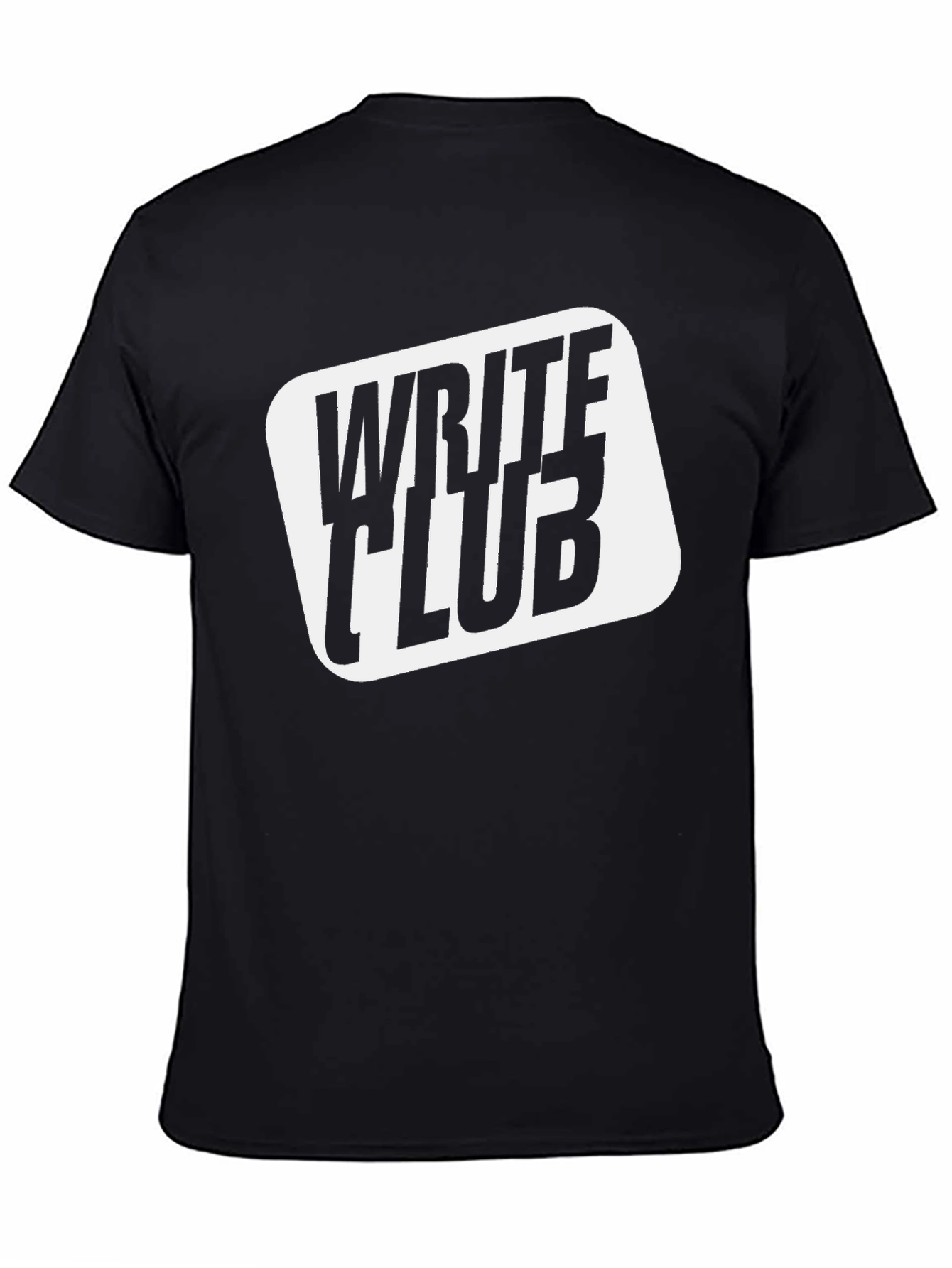 Write Club Black Graphic T-Shirt