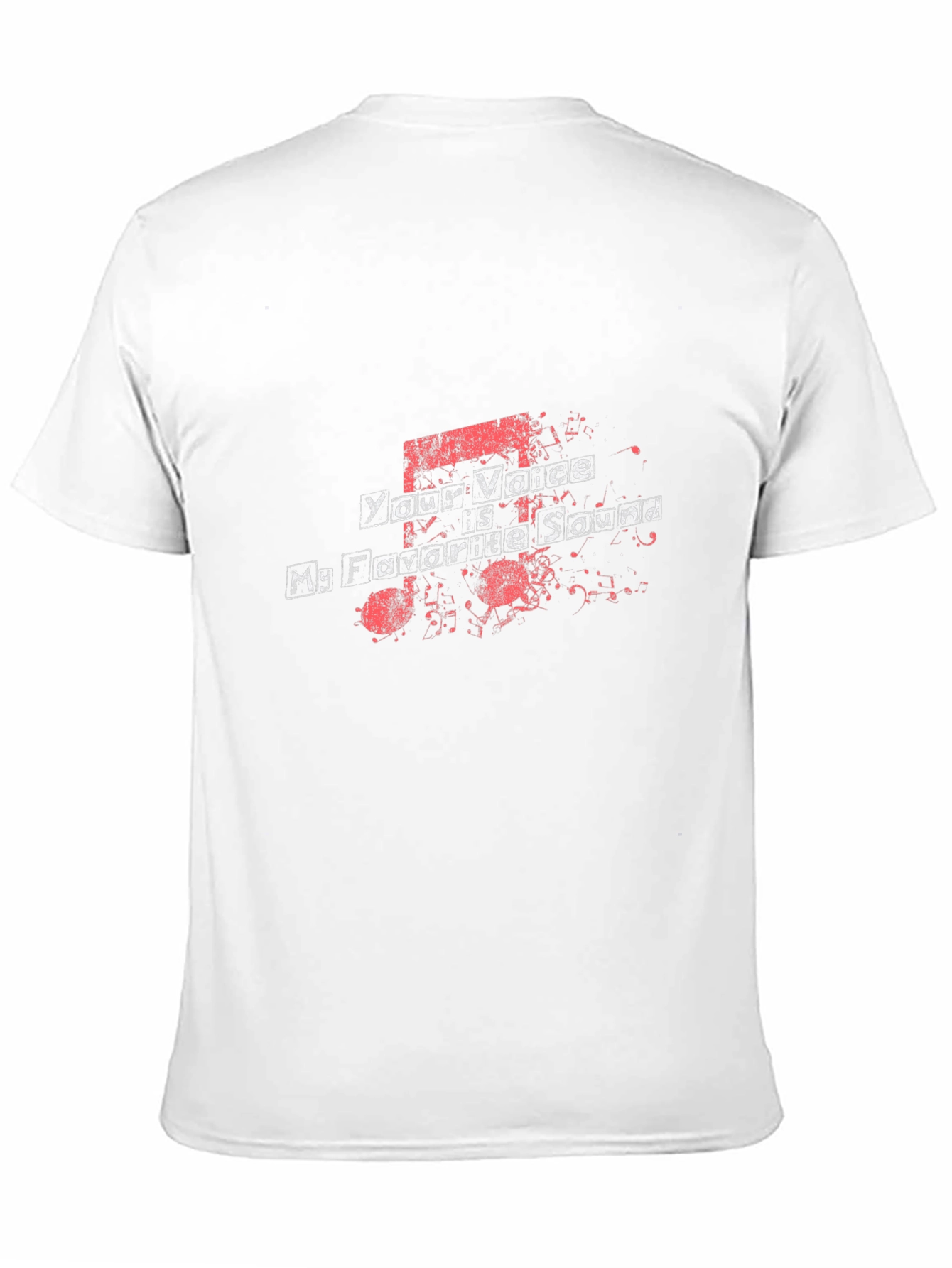 Your Voice is My Favorite Sound Black Tee
