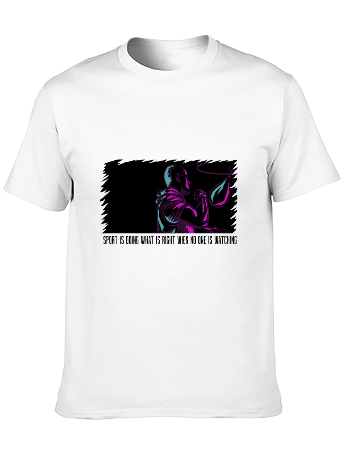 Motivational Boxer Graphic Tee
