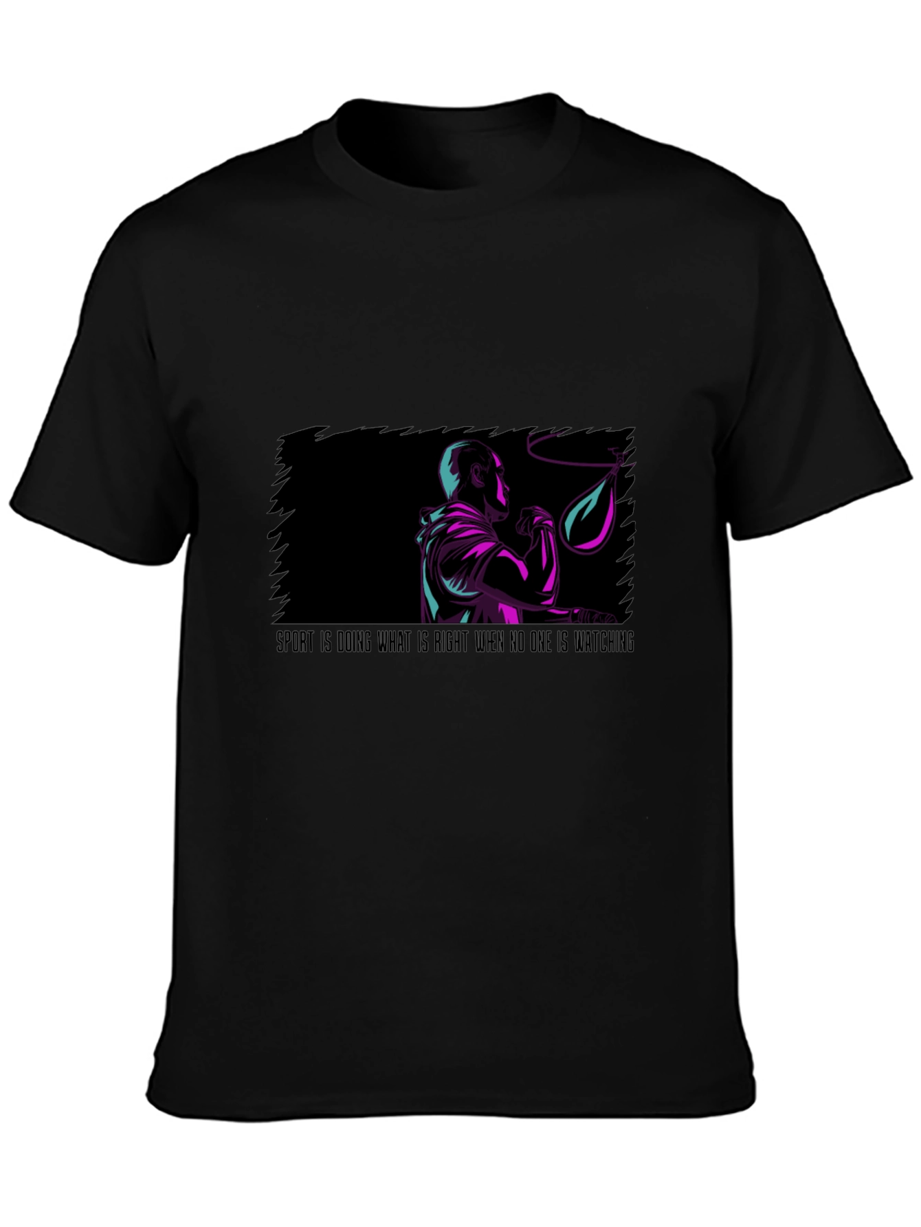 Motivational Boxer Graphic Tee