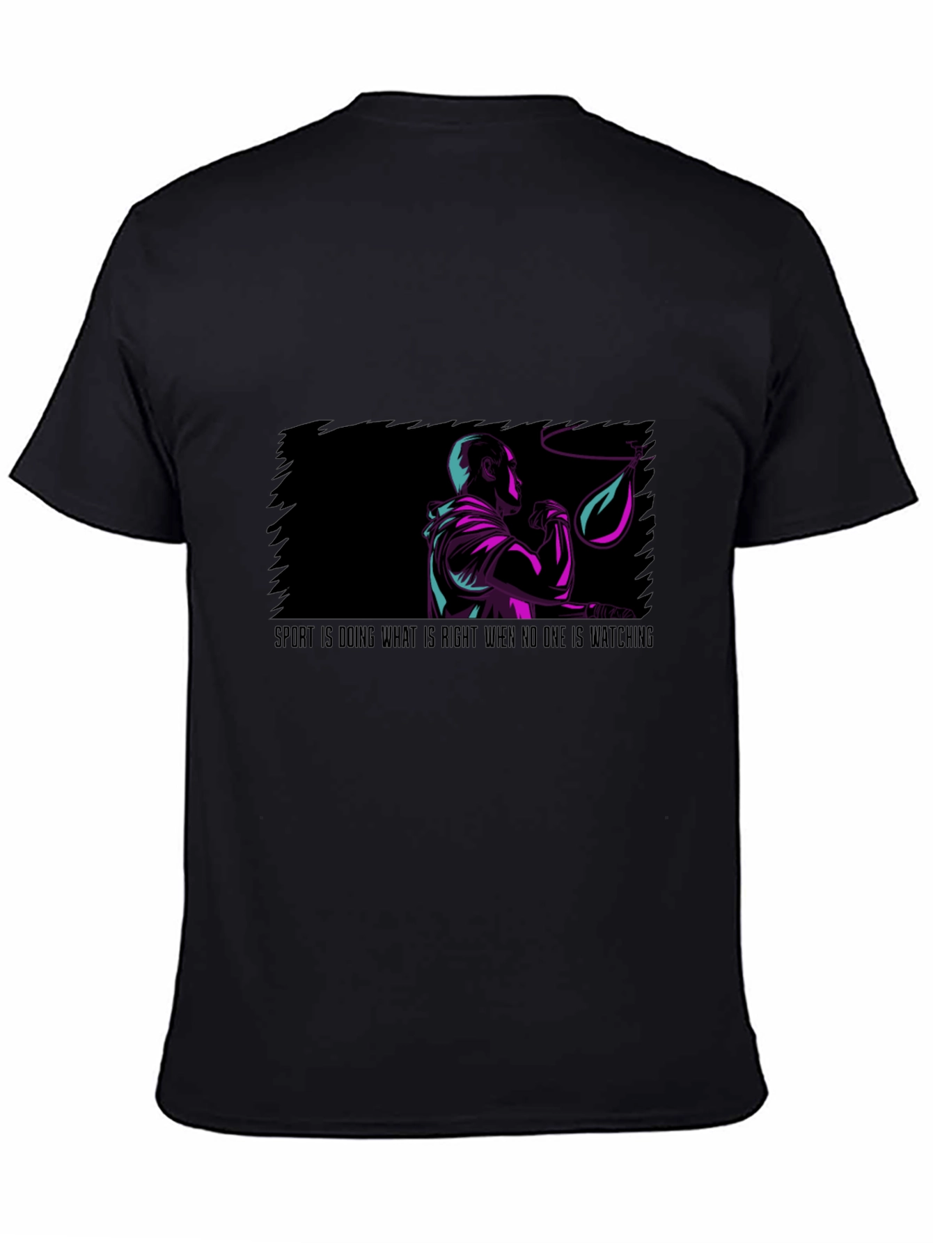 Motivational Boxer Graphic Tee