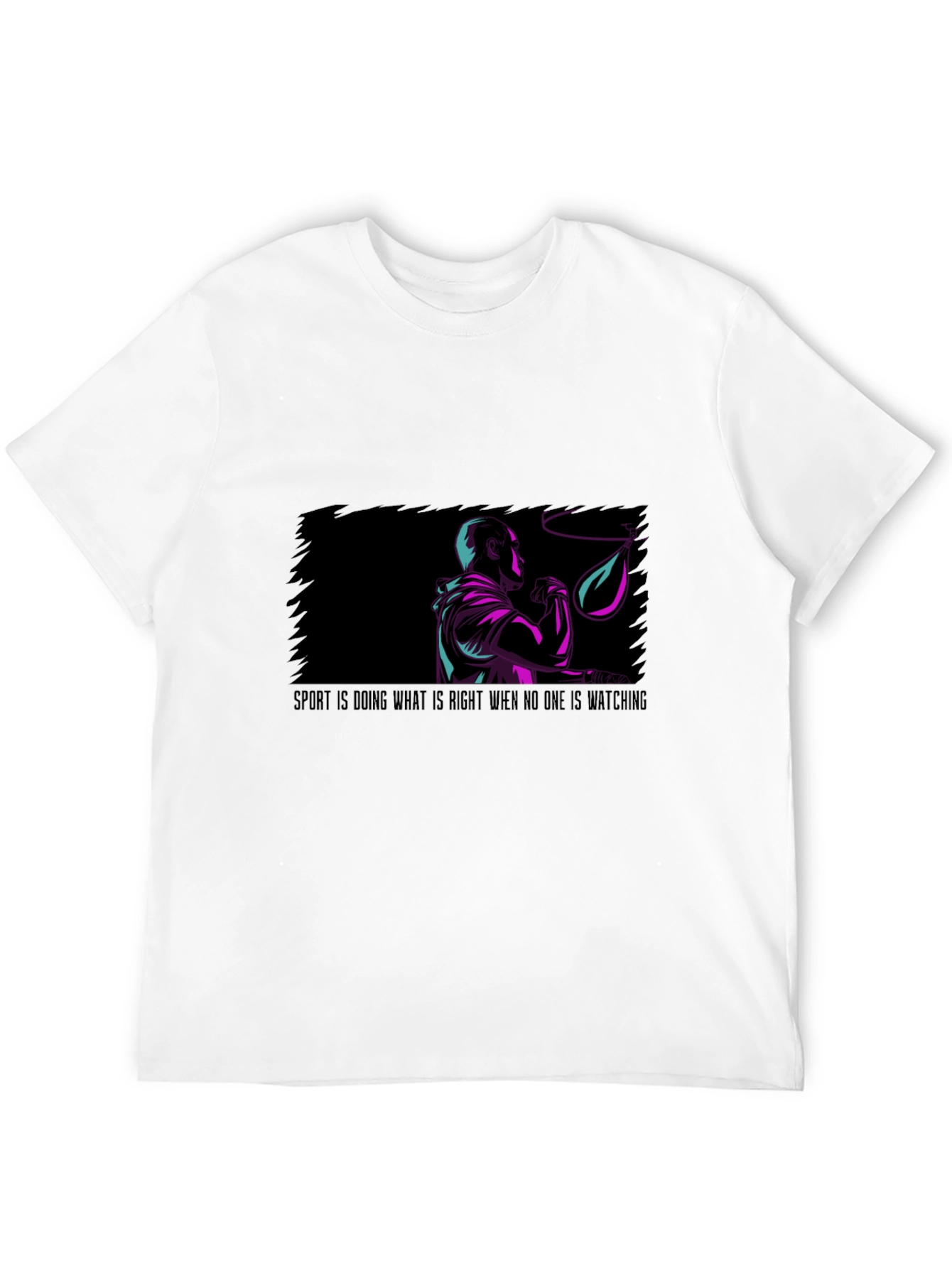 Motivational Boxer Graphic Tee