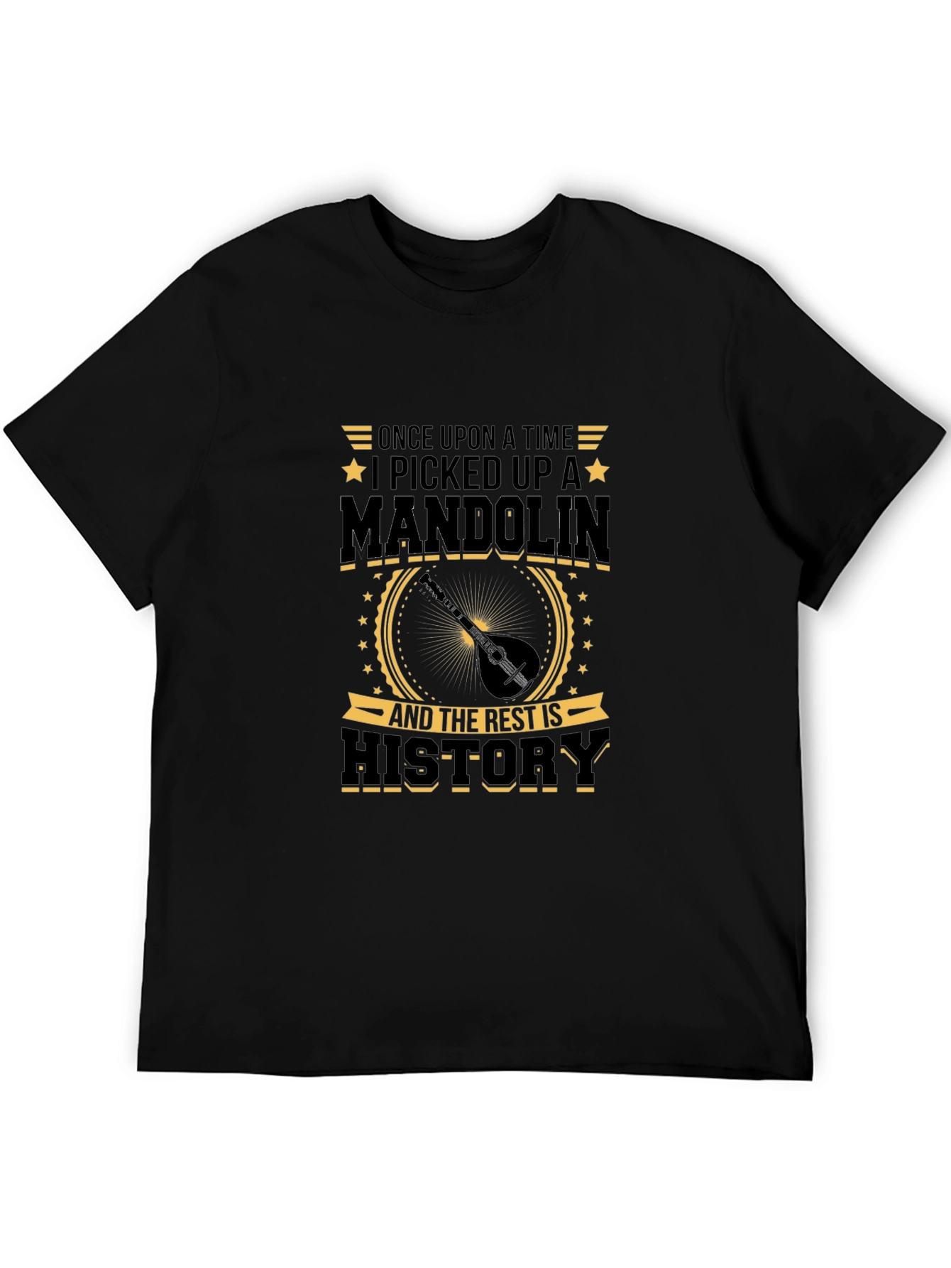 Mandolin Player T-Shirt - Once Upon A Time