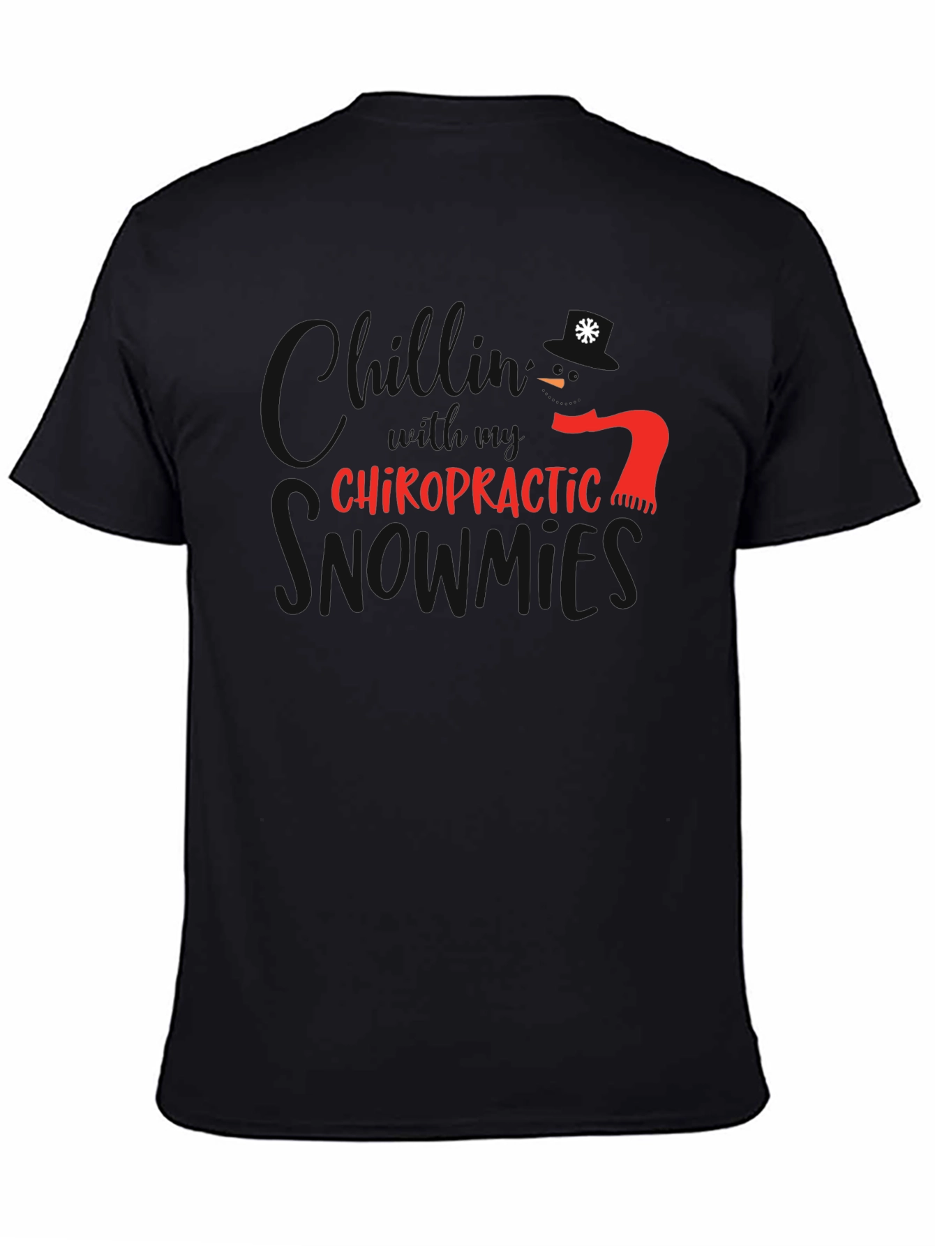 Chiropractic Christmas T-Shirt - Holiday Season Style