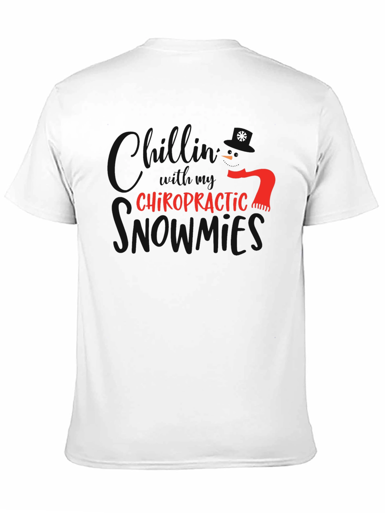 Chiropractic Christmas T-Shirt - Holiday Season Style