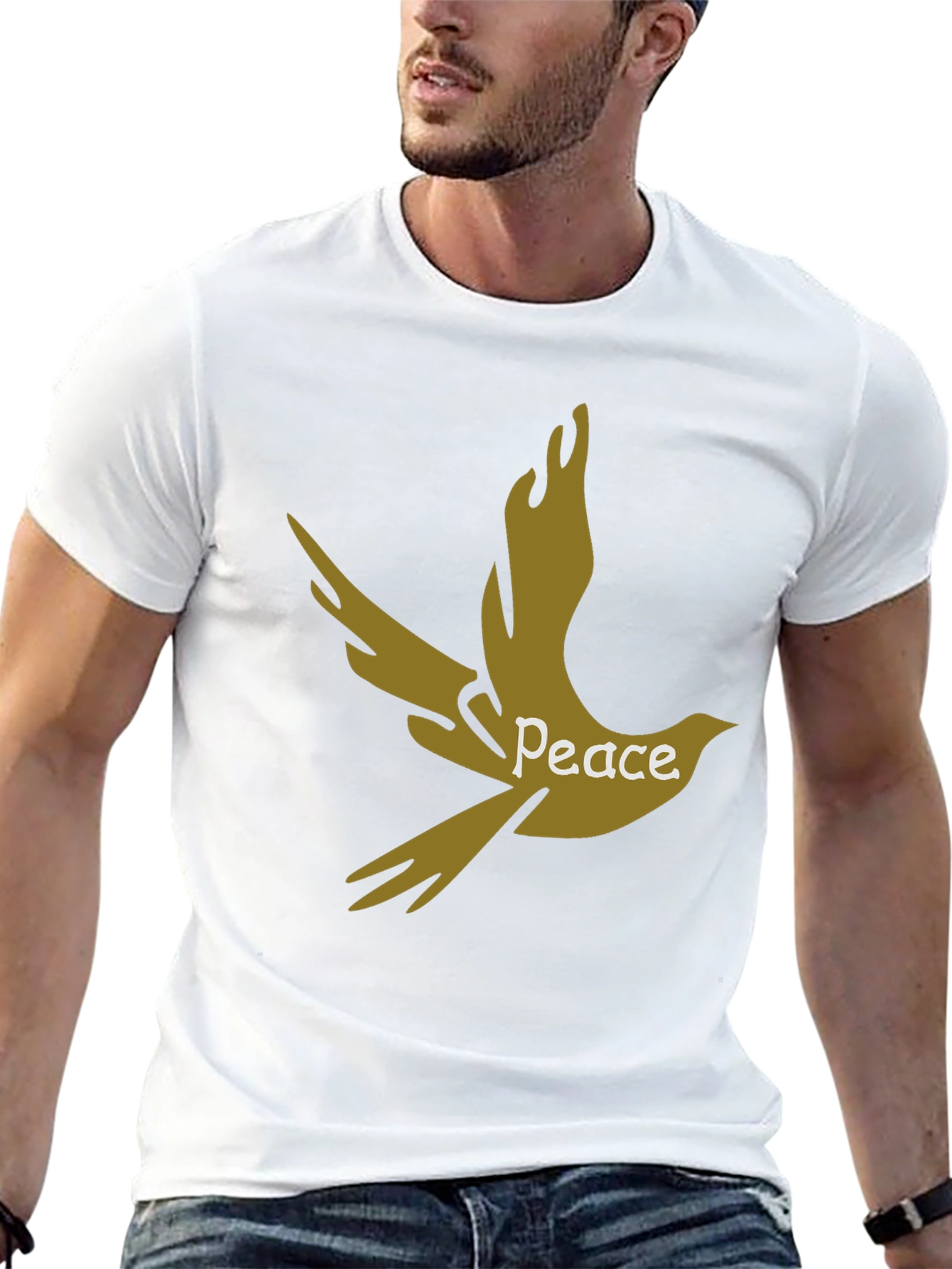 Peace Dove Graphic Tee - Stylish Comfort Fit