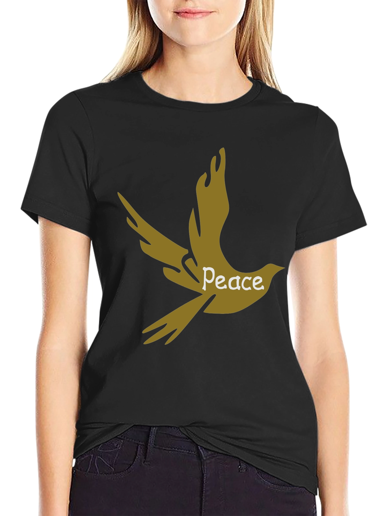 Peace Dove Graphic Tee - Stylish Comfort Fit