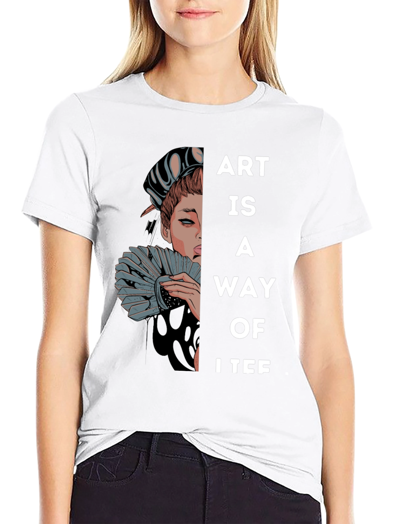 Art is a Way of Life Graphic T-Shirt