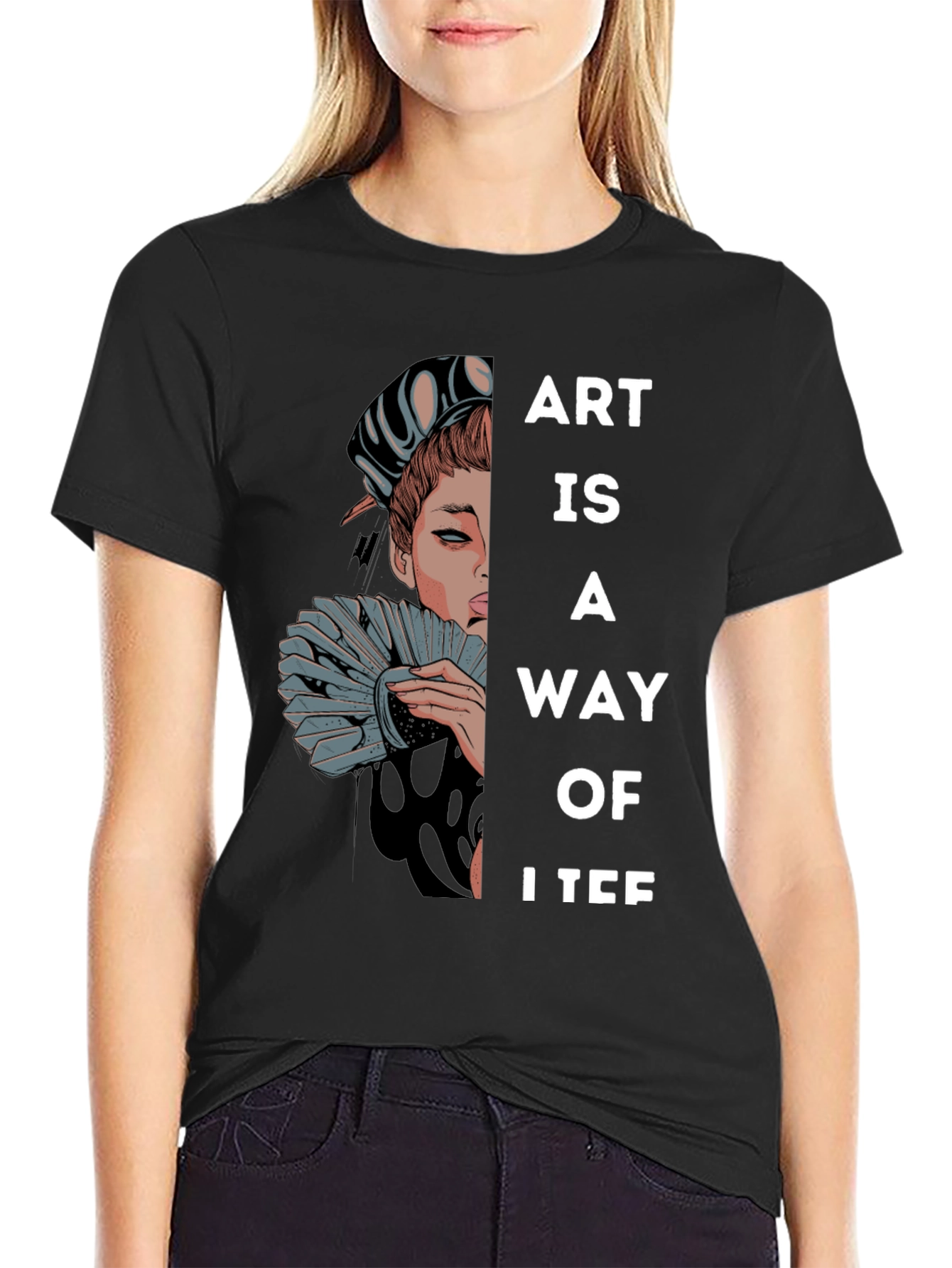 Art is a Way of Life Graphic T-Shirt
