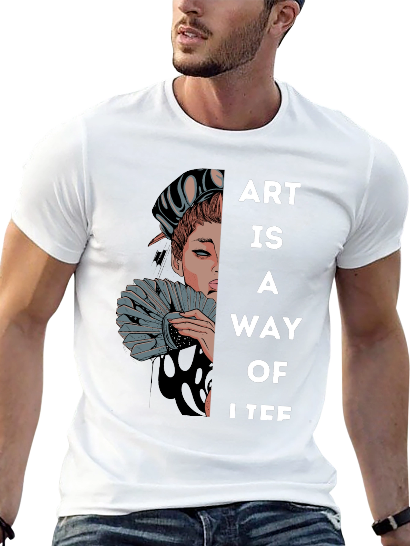 Art is a Way of Life Graphic T-Shirt