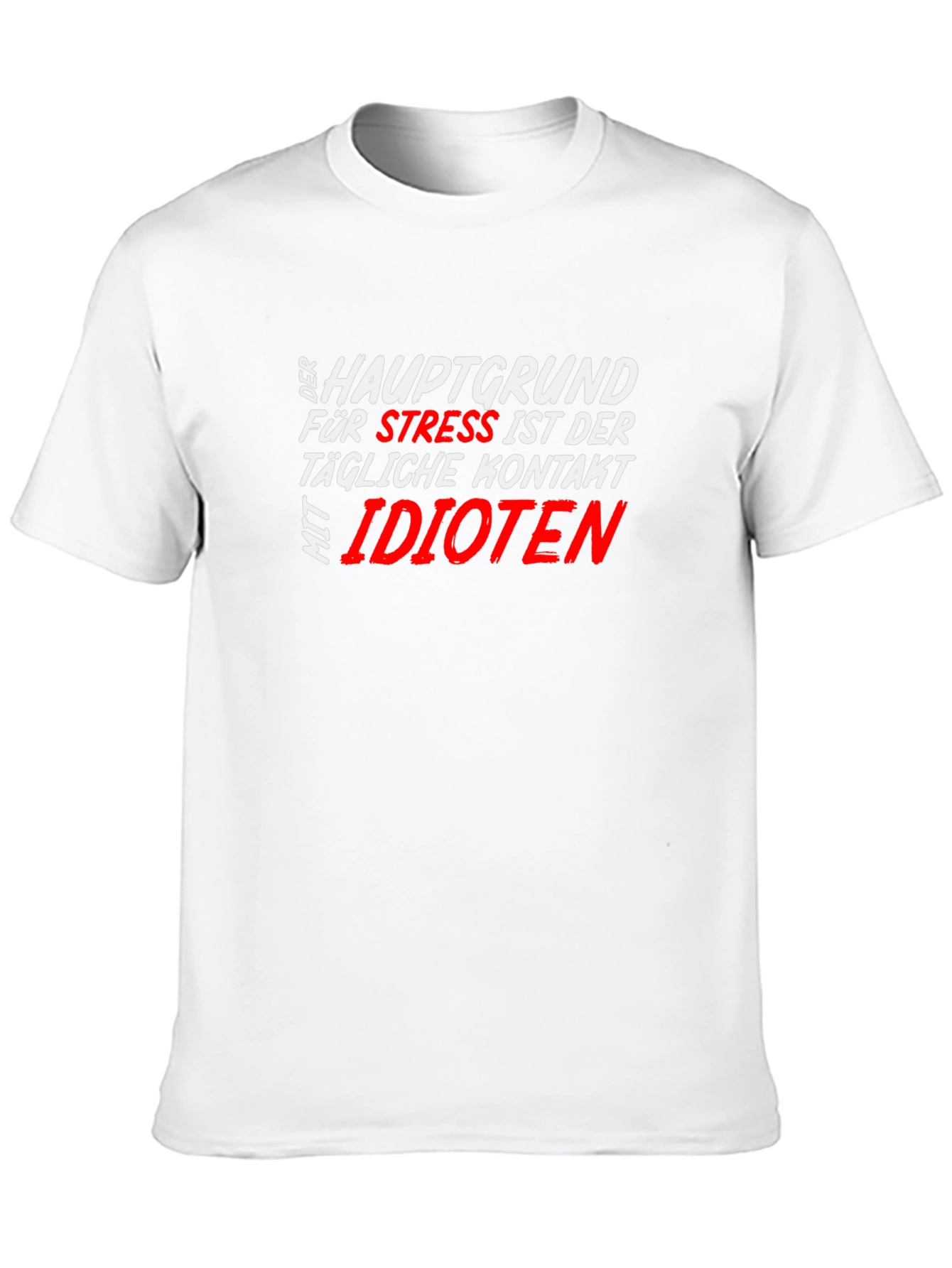 Funny Stress T-Shirt - German Text Design
