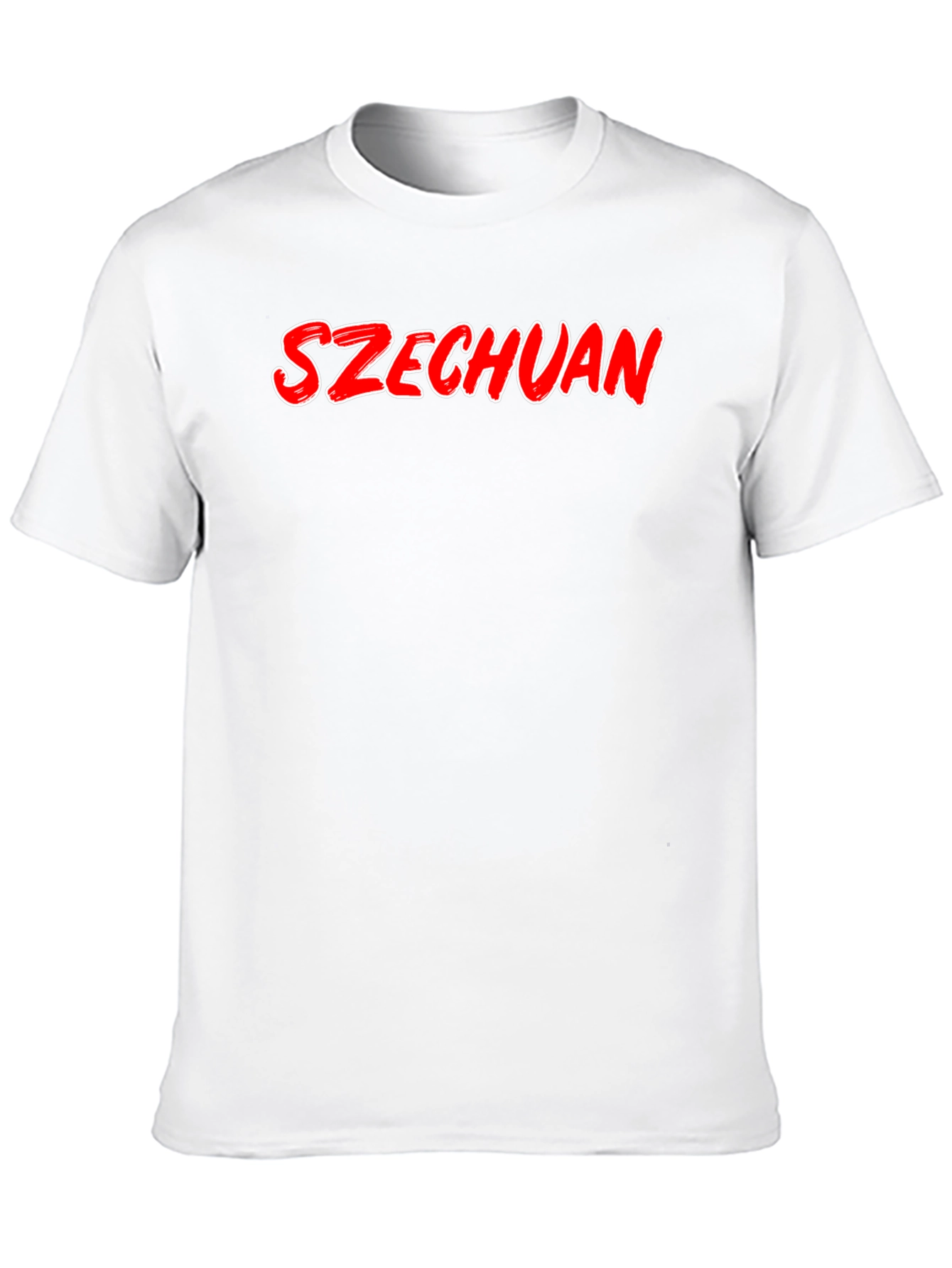 Szechuan T-Shirt - Black Crew Neck Tee