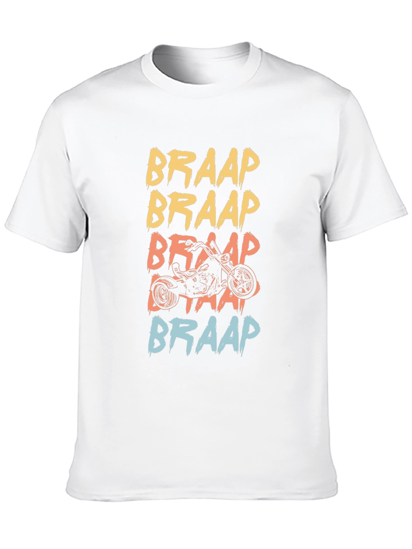 Braap Motorcycle Graphic T-Shirt - Mens Black Tee